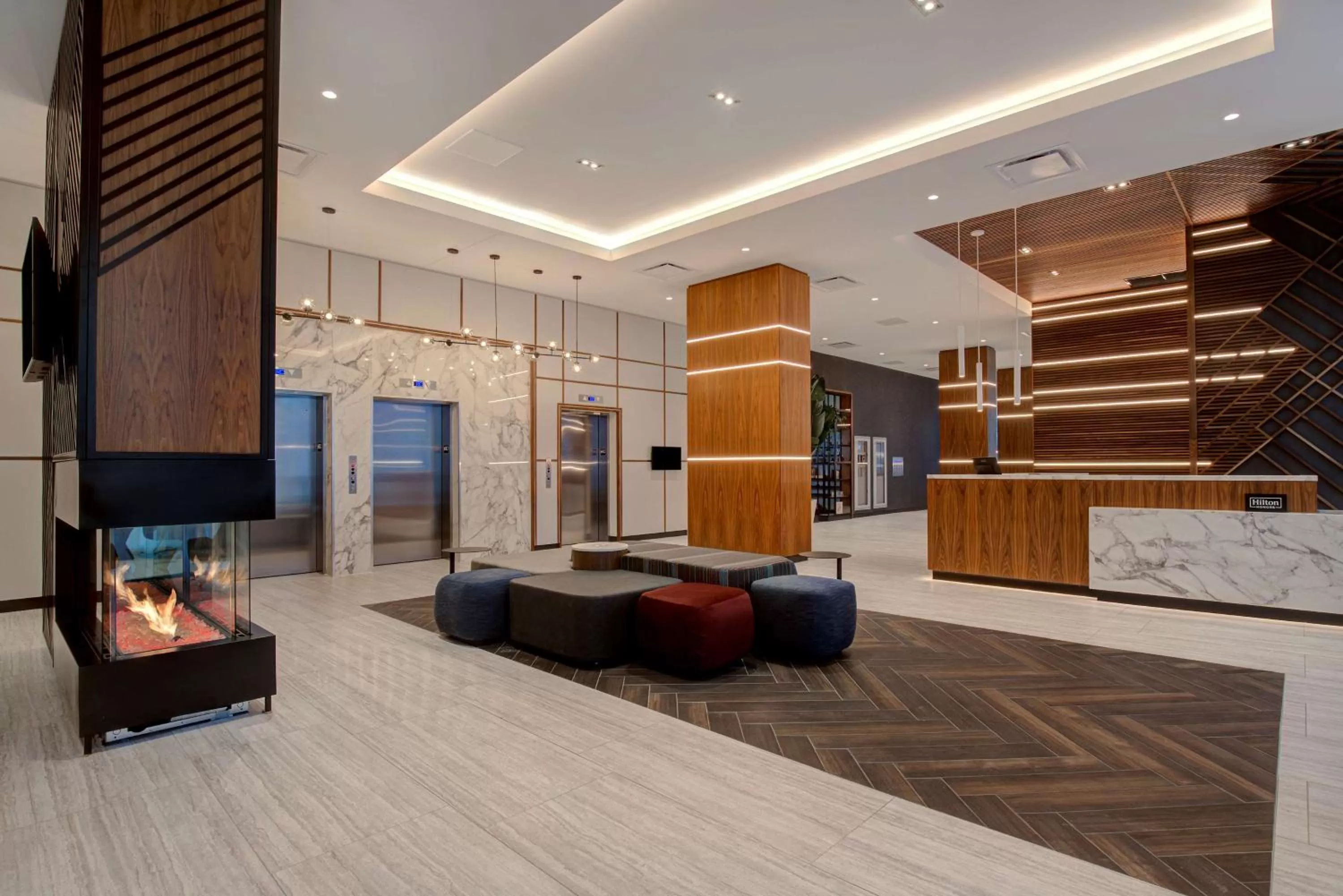 Lobby or reception in Homewood Suites By Hilton Montreal Downtown
