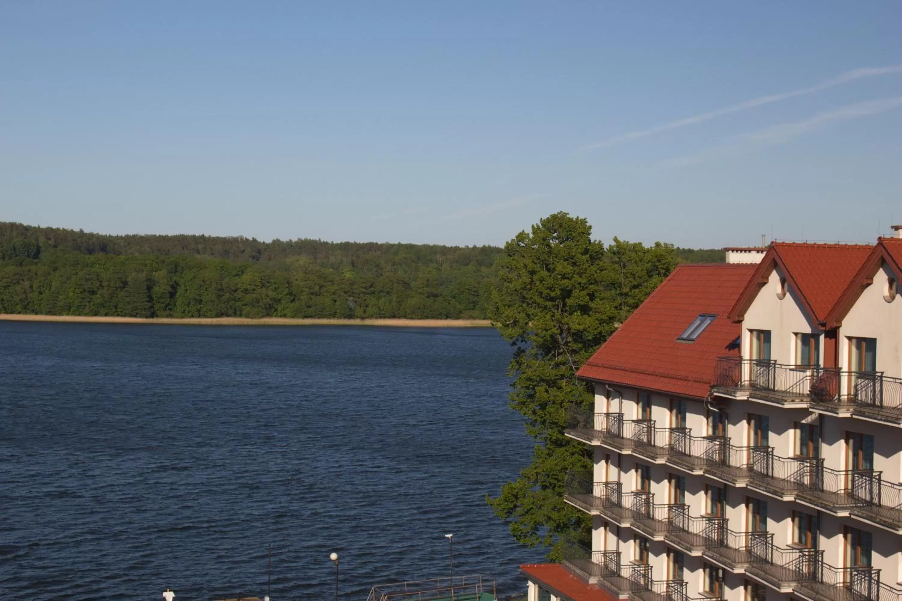 Lake view in Hotel Huszcza