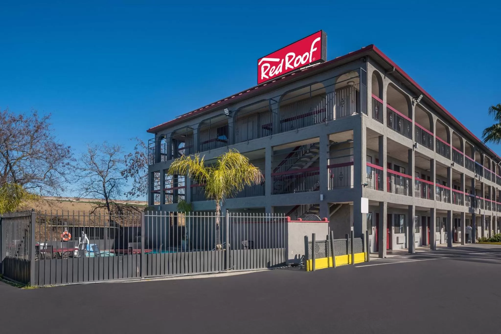 Property building in Red Roof Inn Stockton