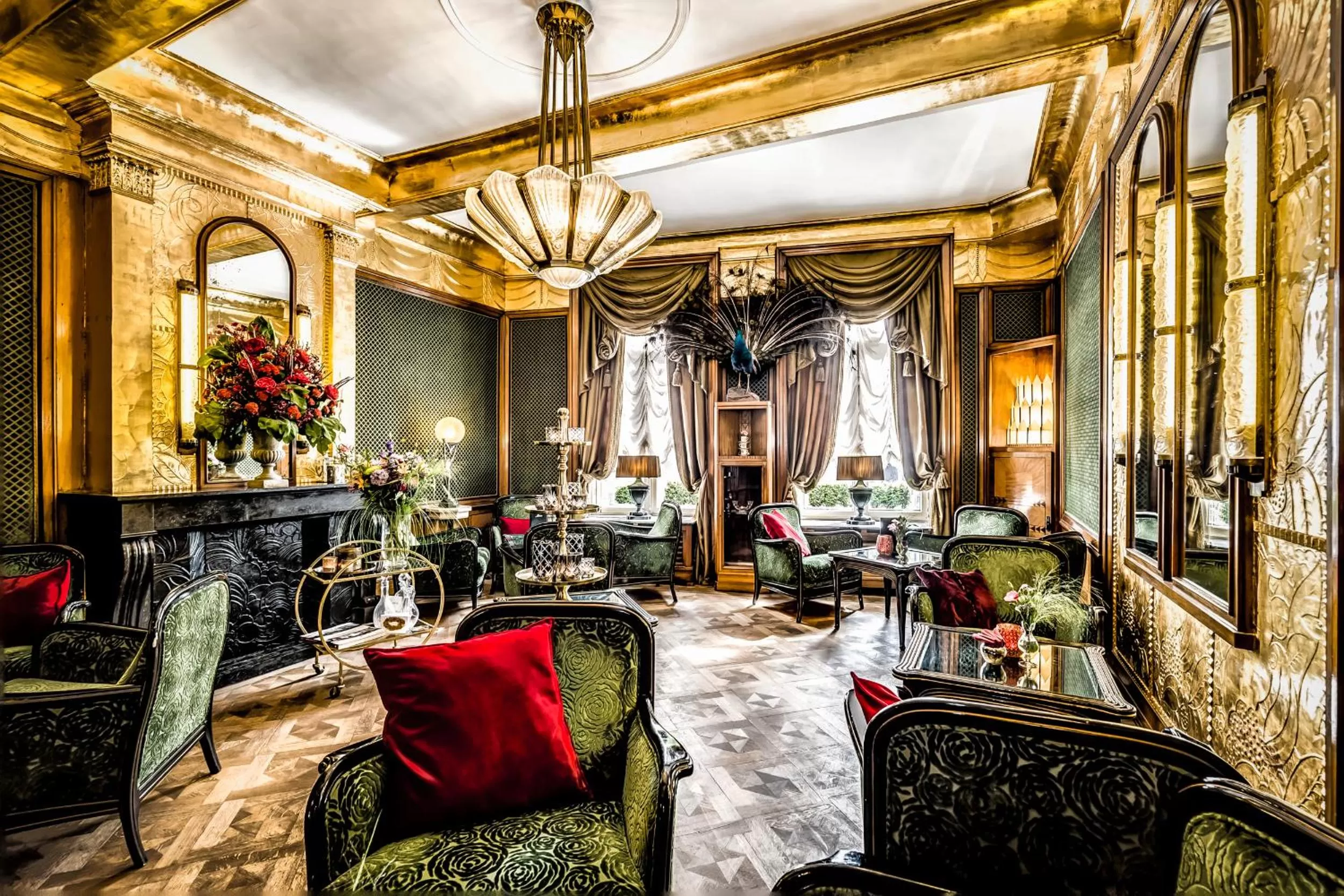 Seating area in Boutique Hotel De Castillion