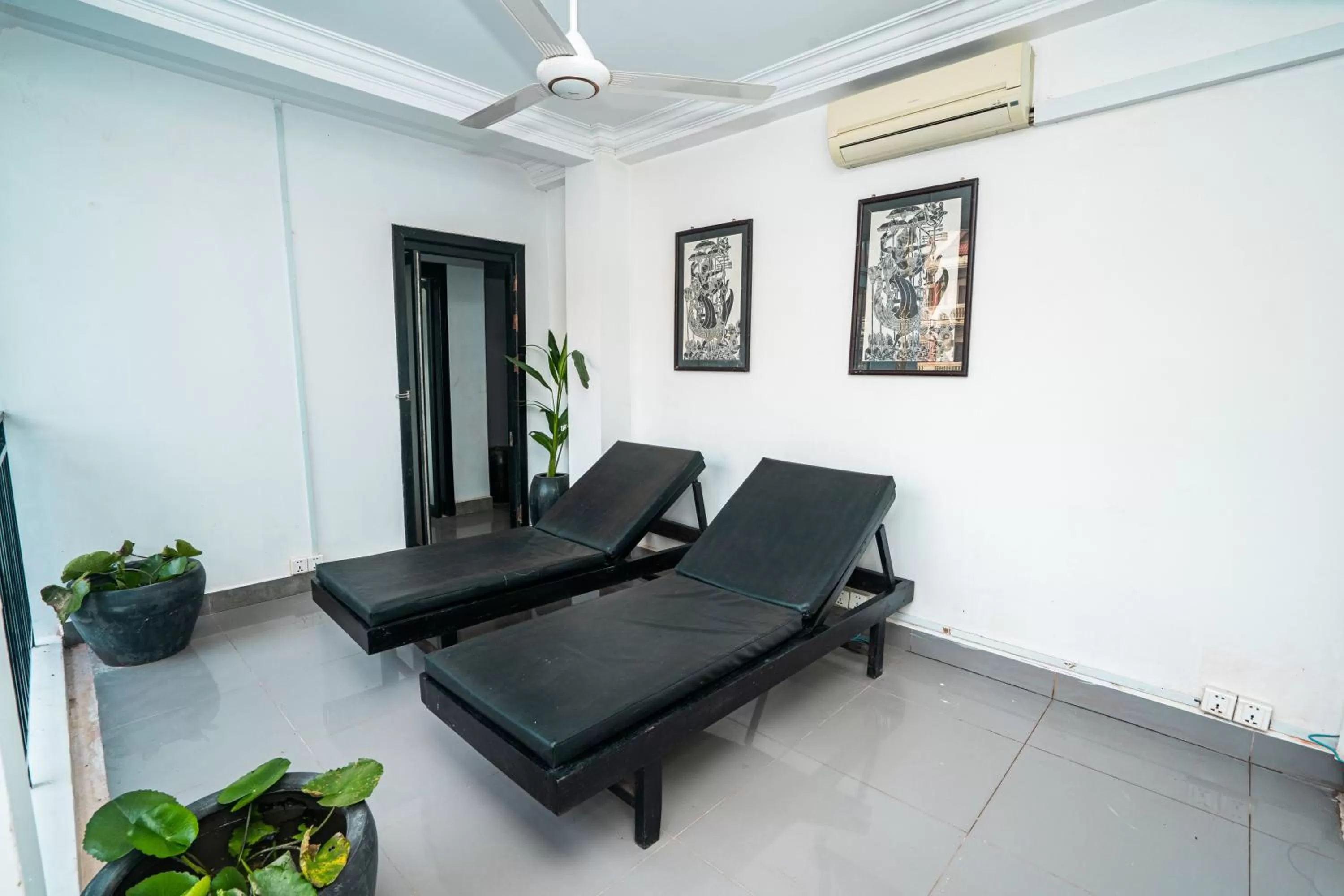 Seating area in The Rabbit Hole Hotel & SPA