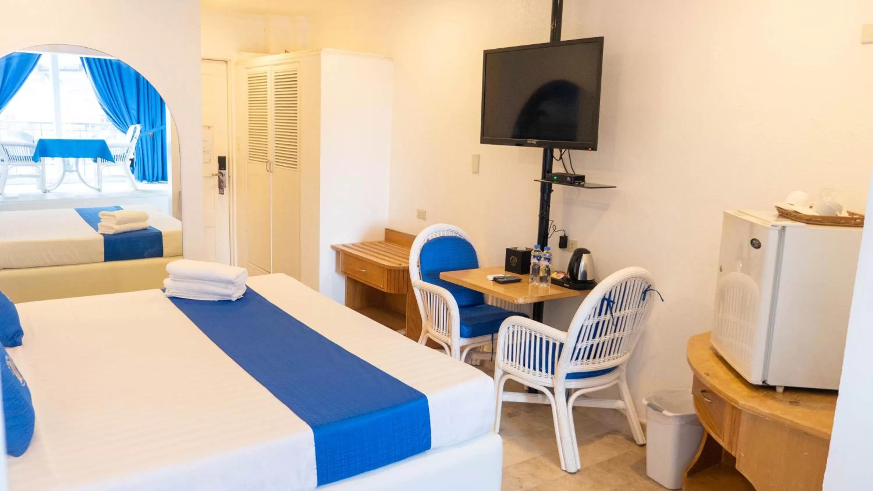 Bed in Clarkton Hotel Apartment