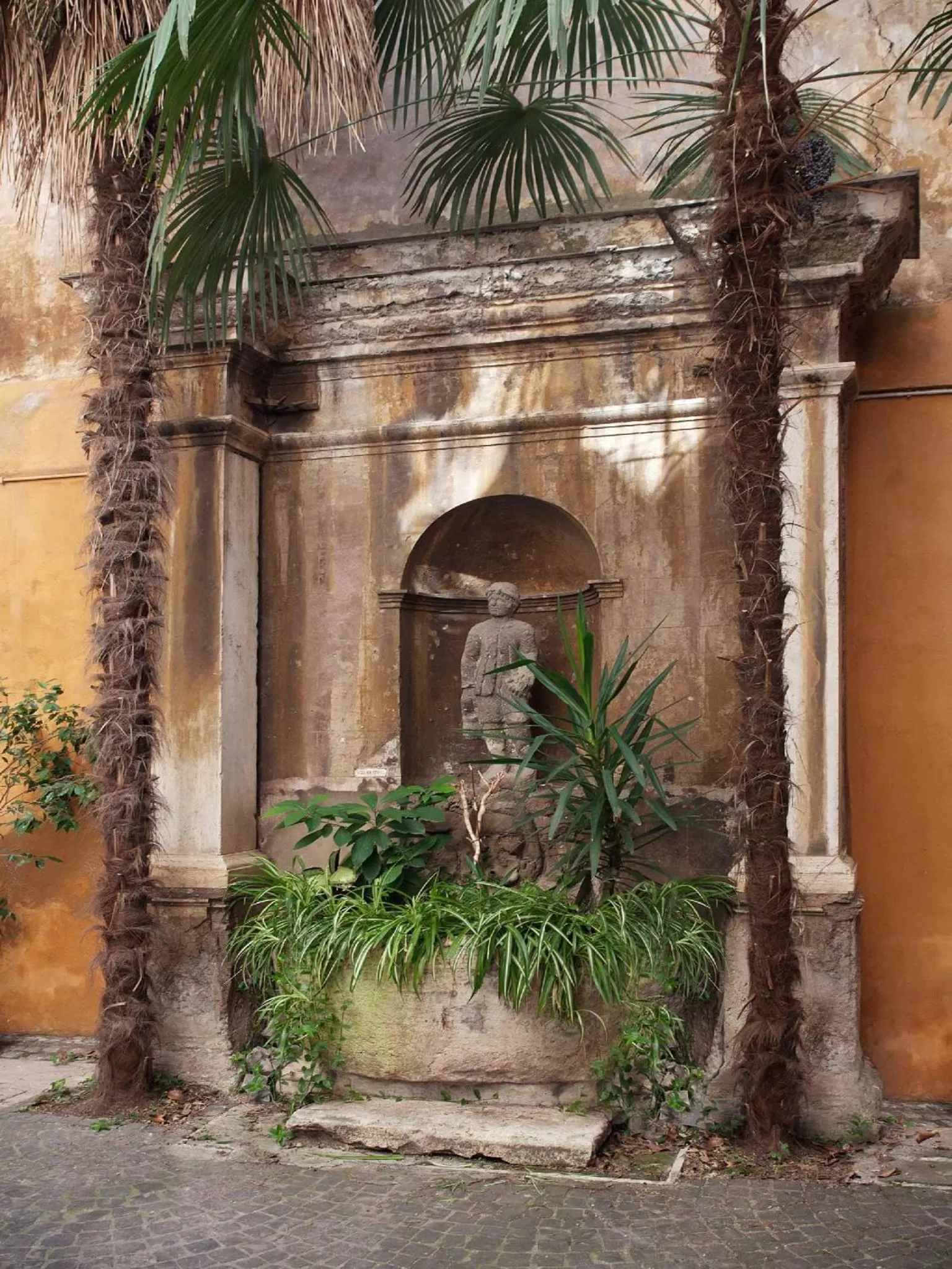 Garden in Pantheon Inn
