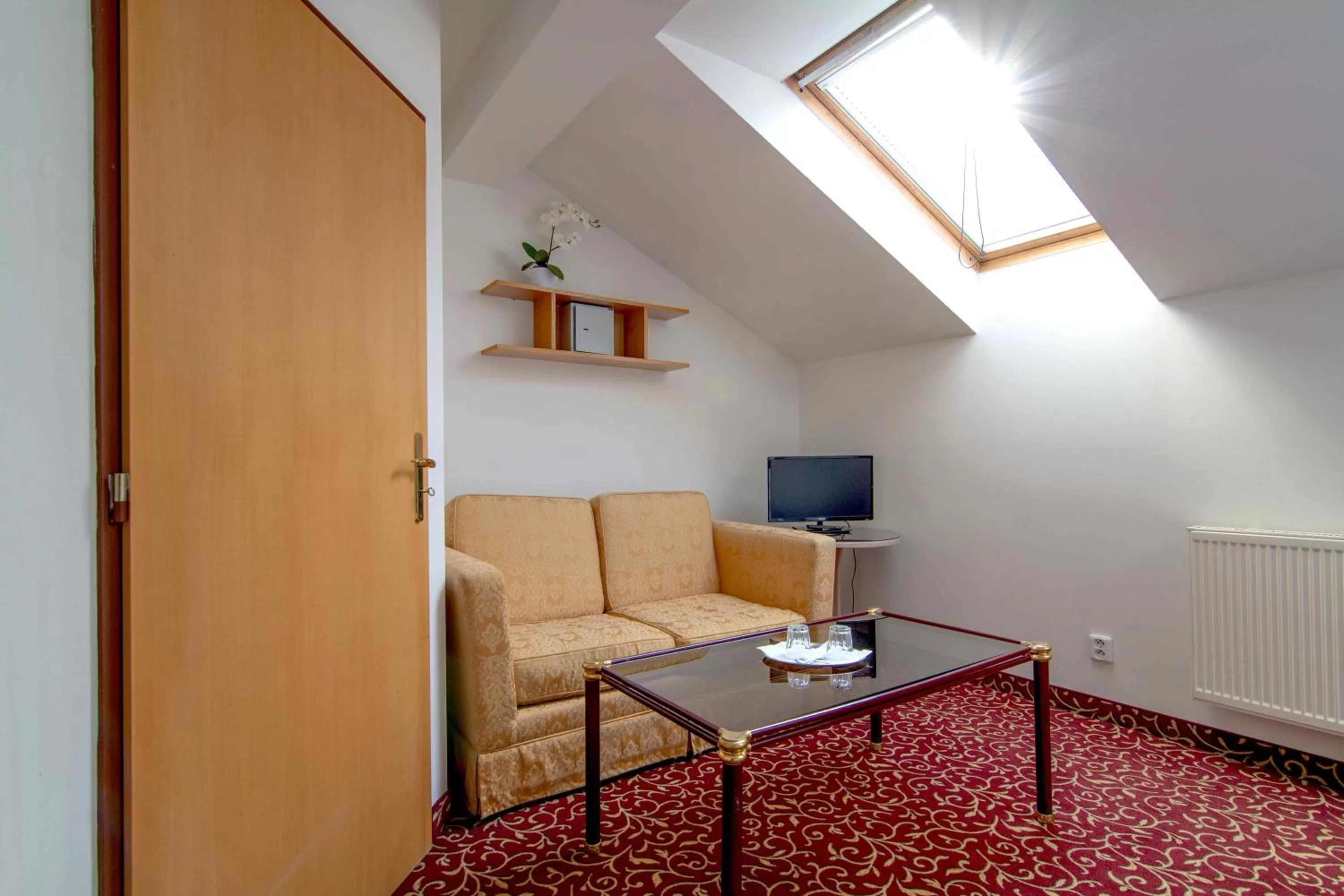 Living room in Romania