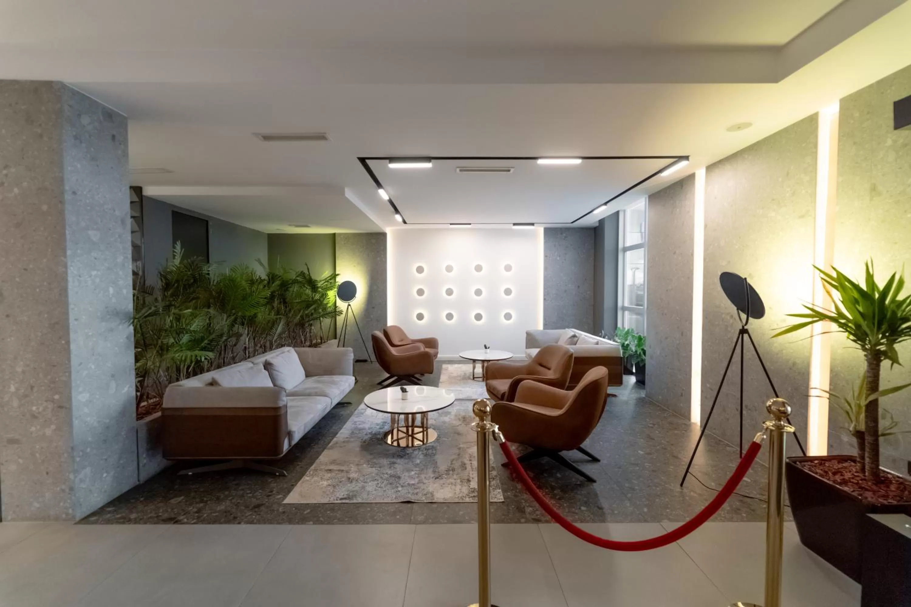 Seating area in Hotel Diamond Prishtina