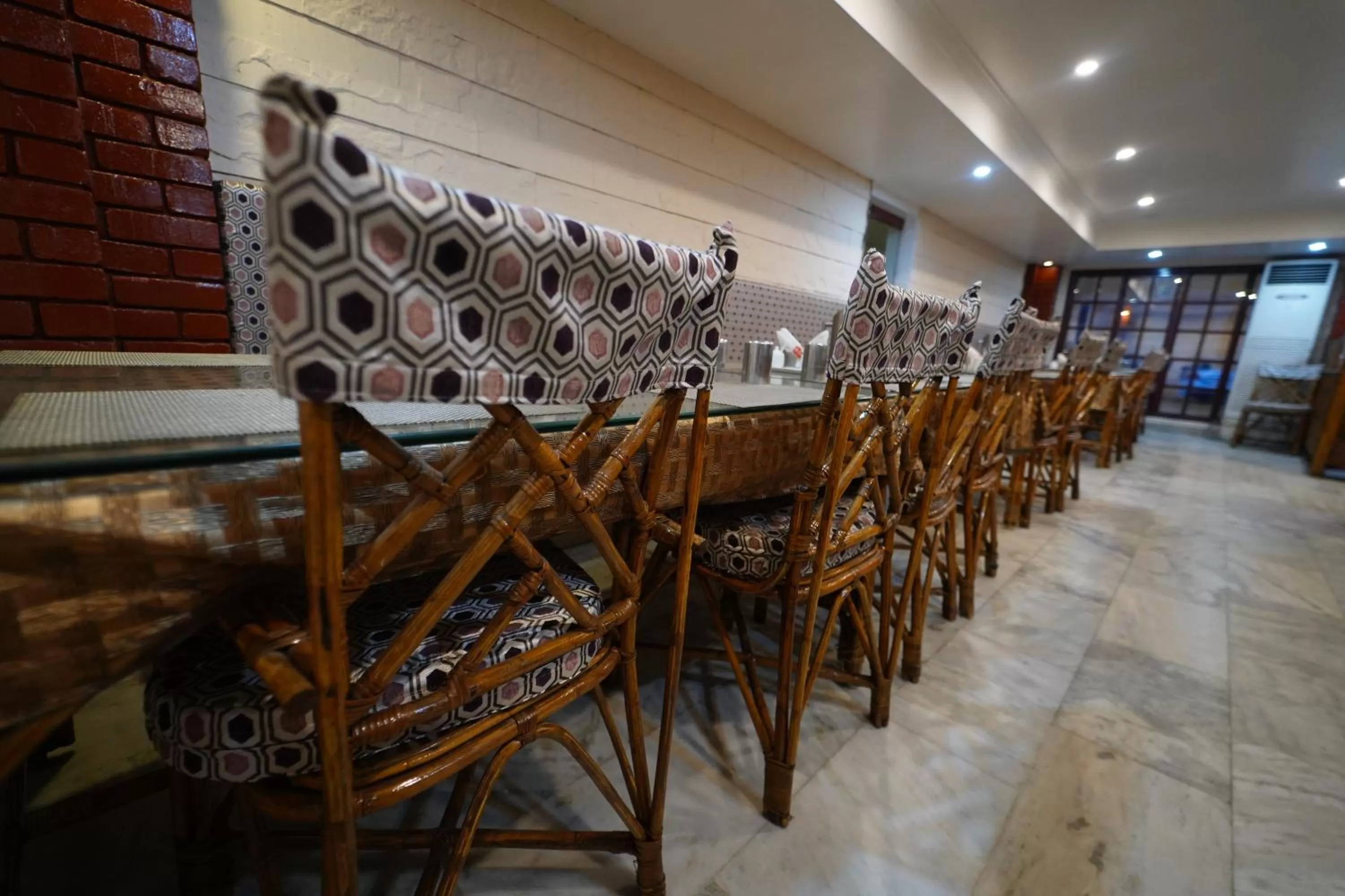 Restaurant/places to eat in Hotel Palmyra Grand Inn