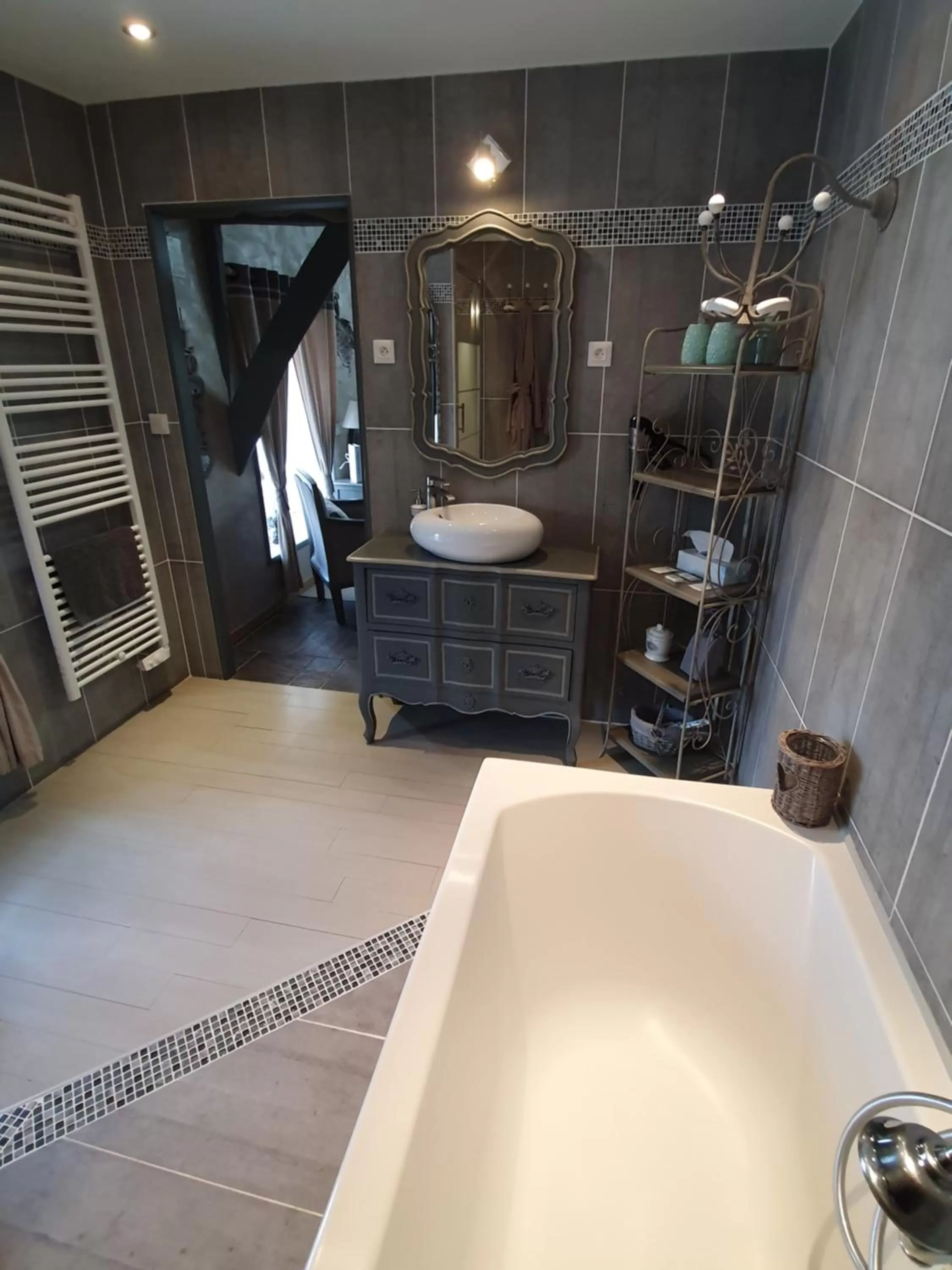 Bathroom in Chambres d'hôtes Nuits Campagnardes