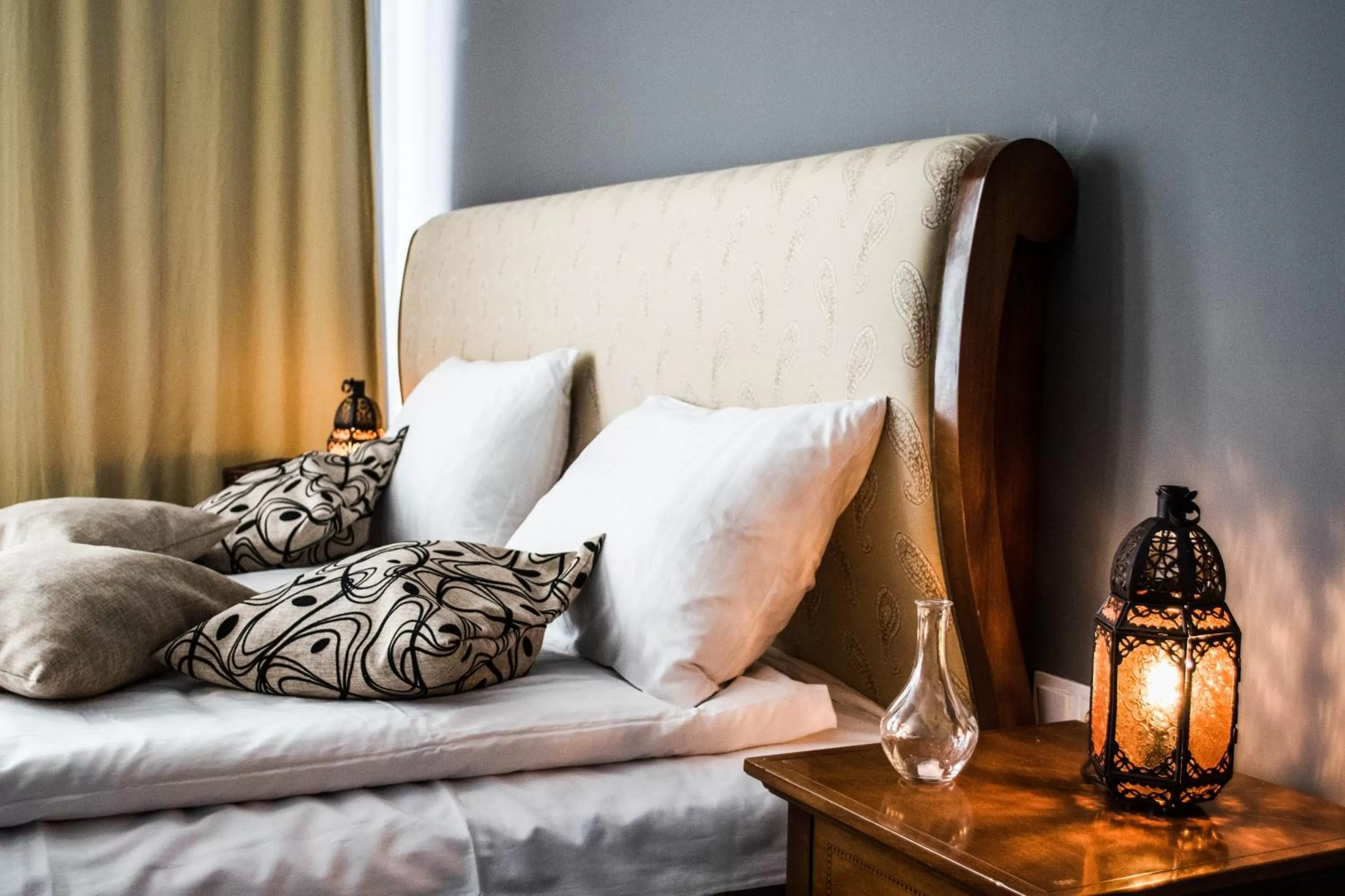 Bedroom, Bed in Petra Hotel