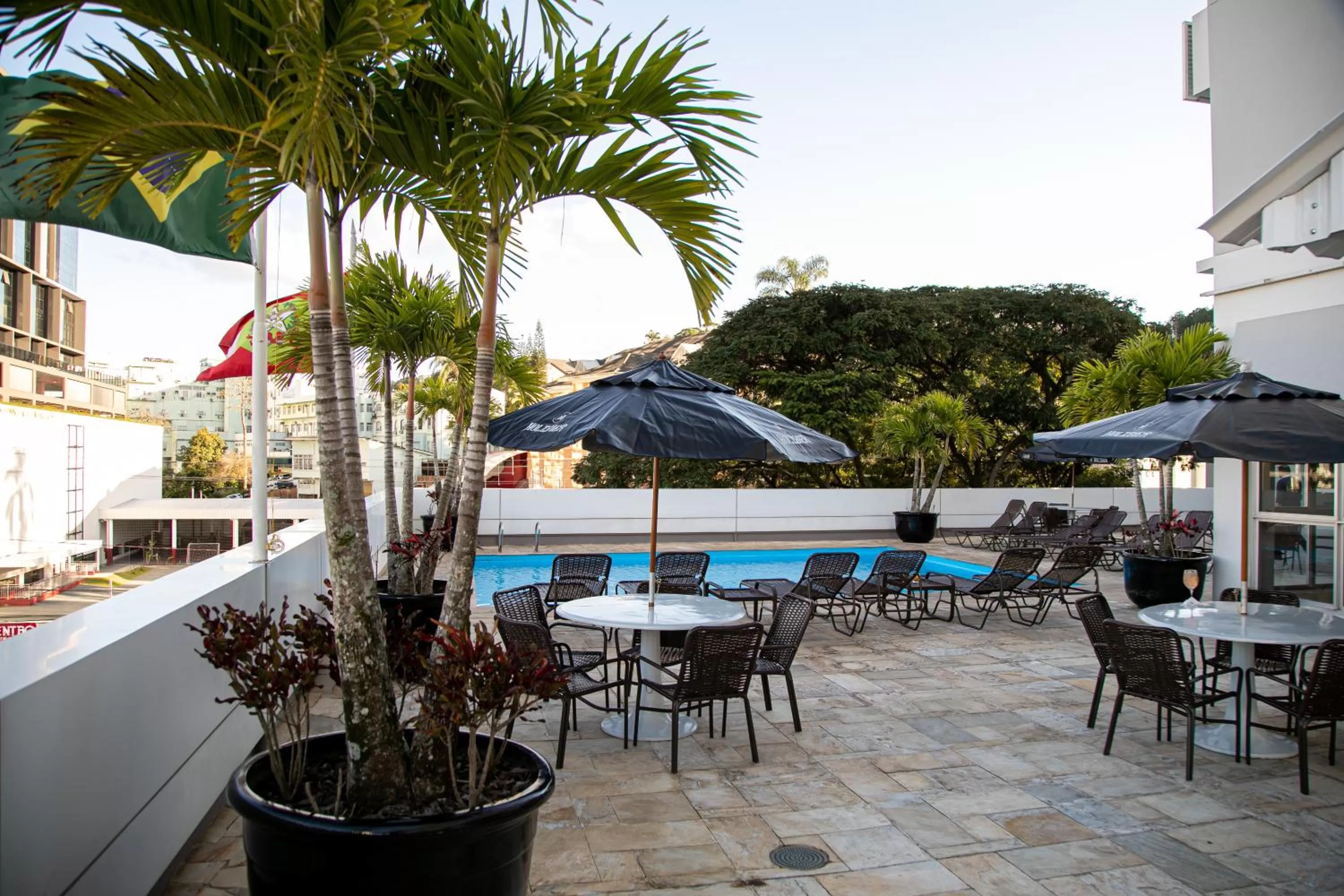 Lounge or bar in Plaza Blumenau Hotel