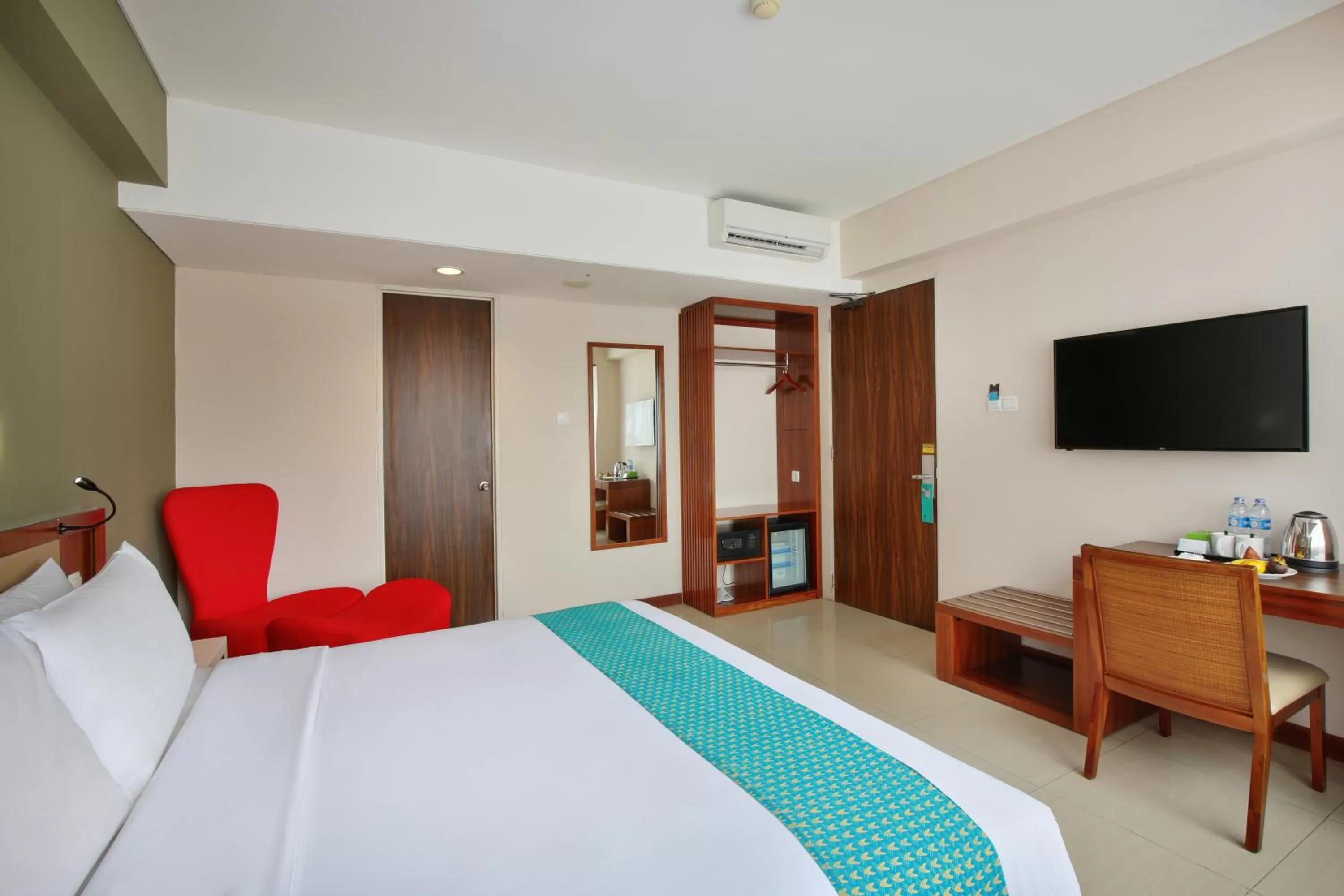 Bedroom, Bed in Hotel Terrace at Kuta