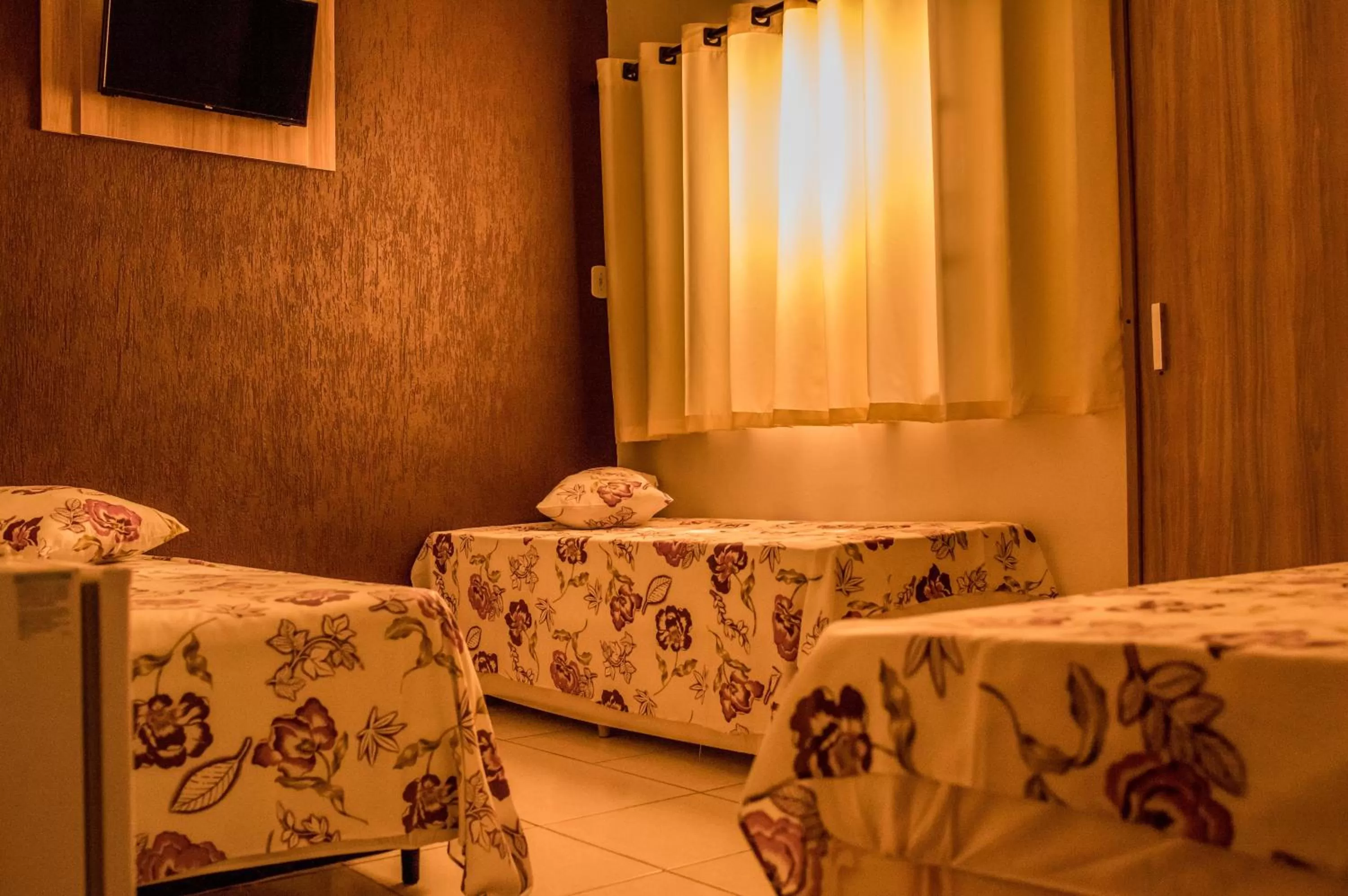 Bed in Pousada Rabake