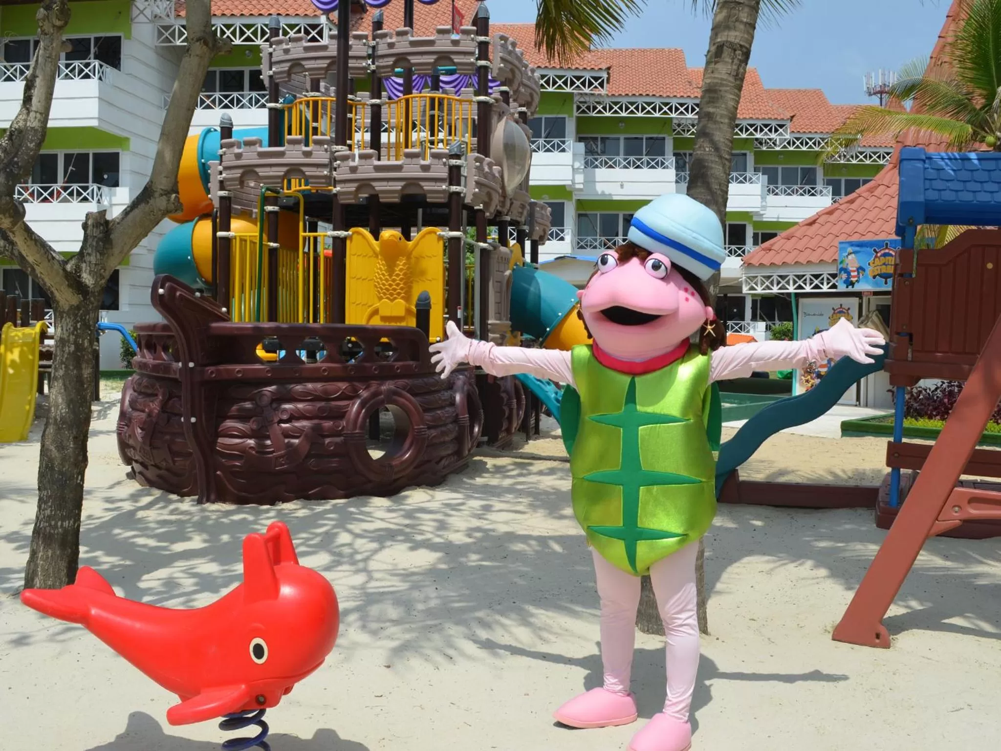 Children play ground in Hotel Las Americas Casa de Playa