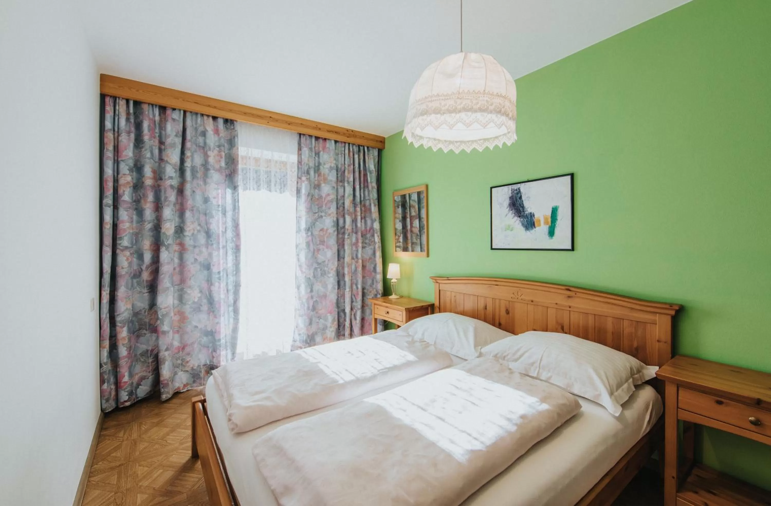 Bedroom, Bed in Residence Obermoarhof