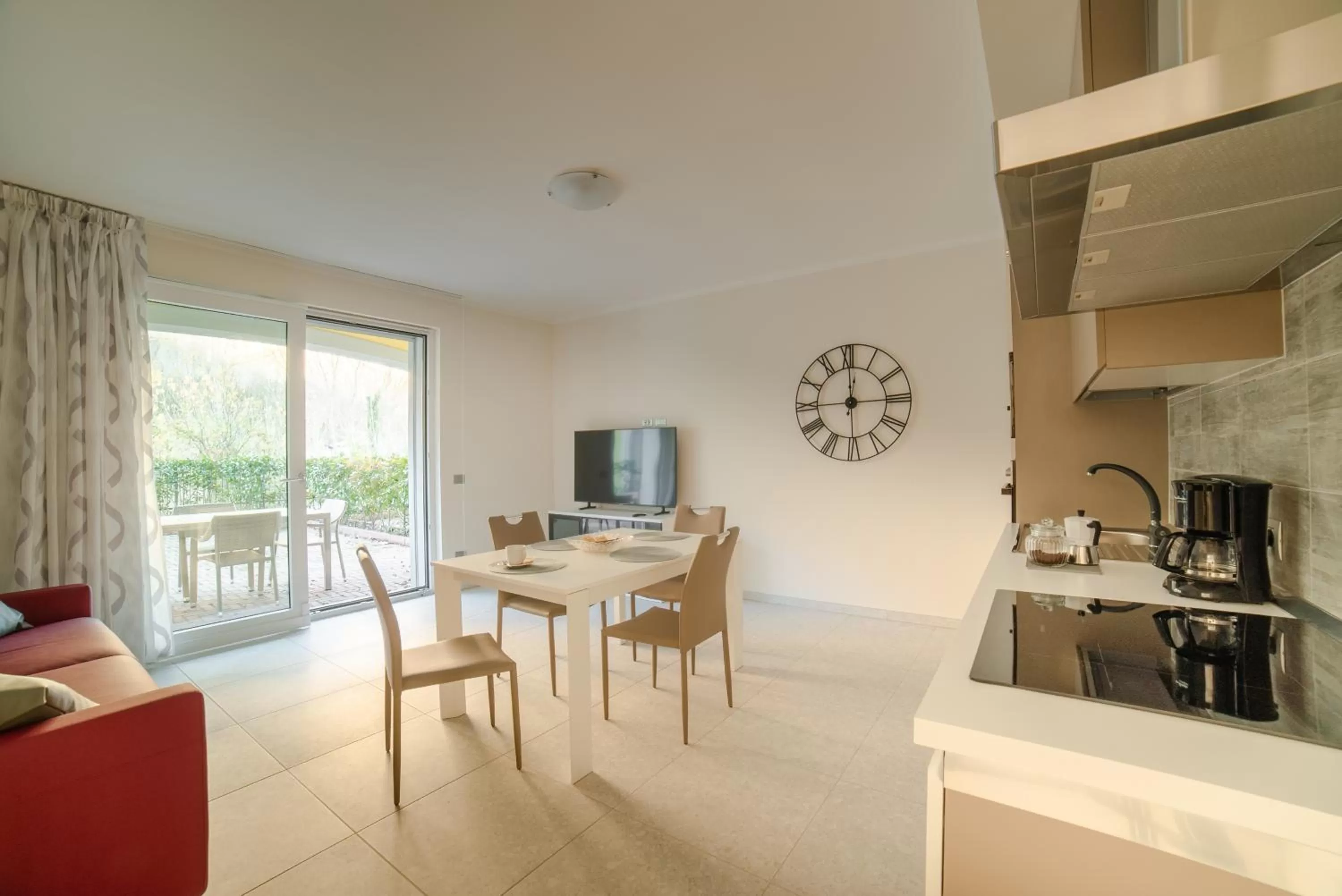 Living room in Yachting Residence