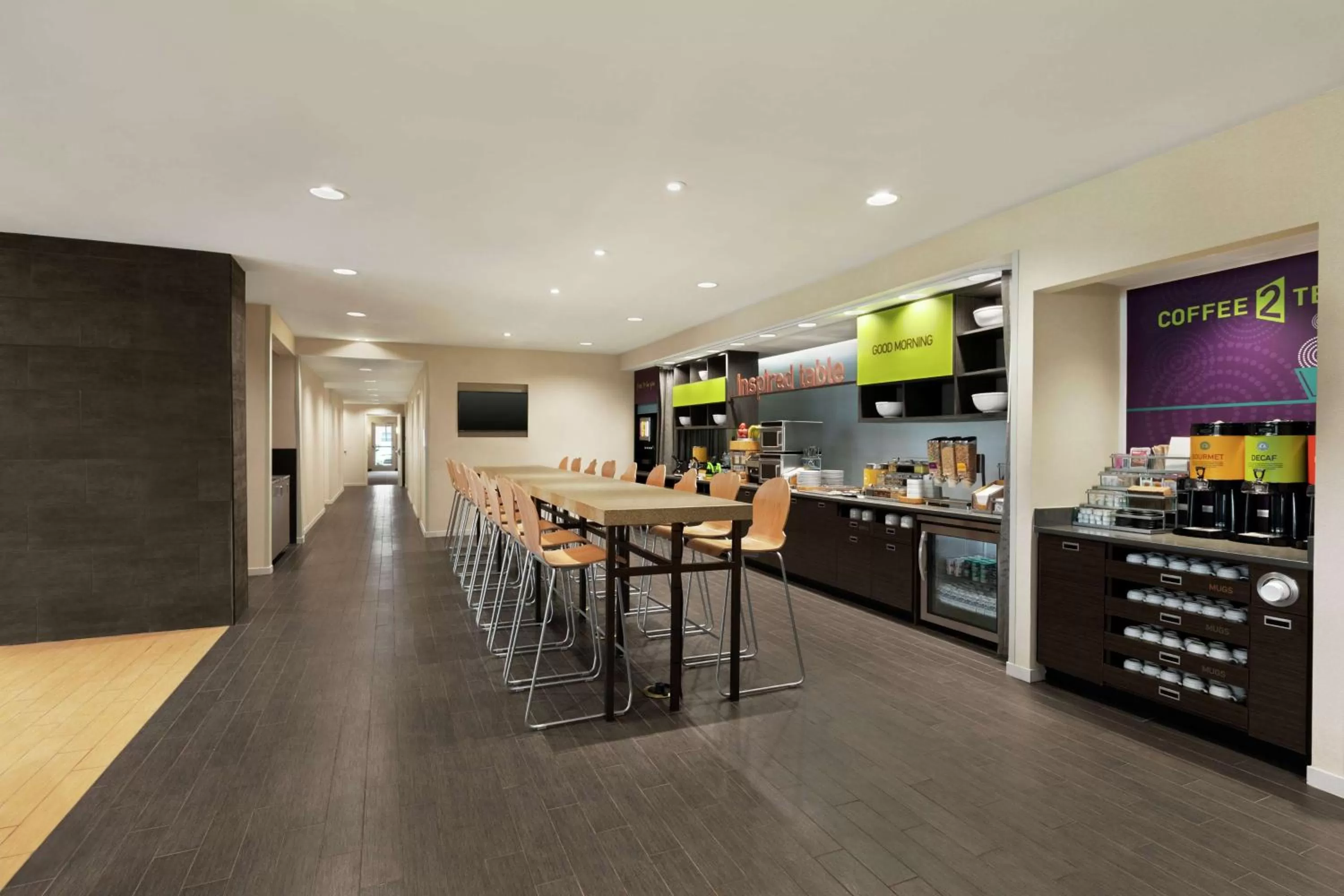 Breakfast in Home2 Suites By Hilton Savannah Airport