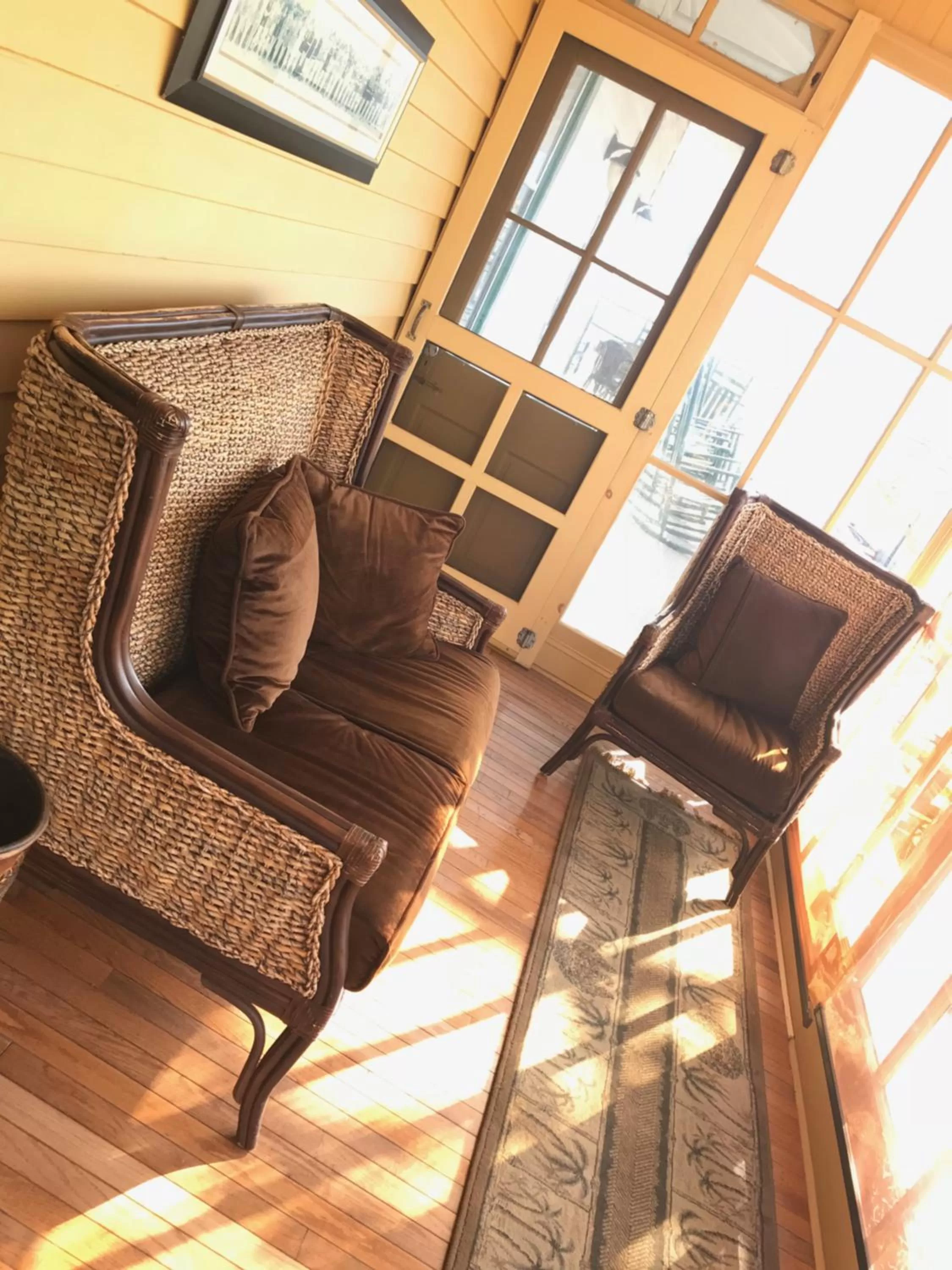 Patio in Elaine's Cape May Boutique Hotel