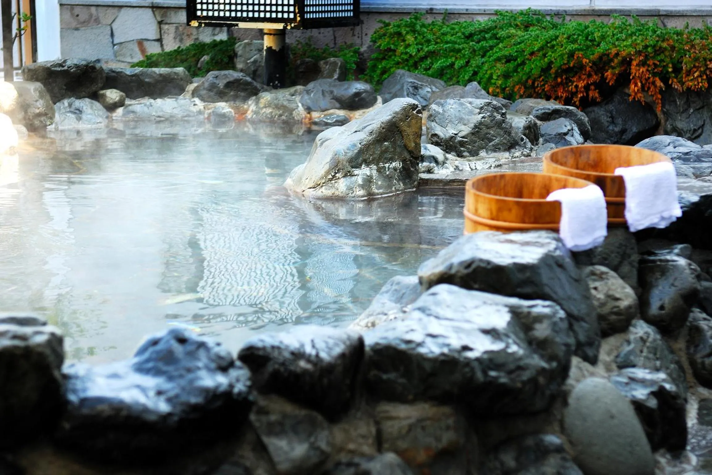 Open Air Bath in Wakayama Marina City Hotel