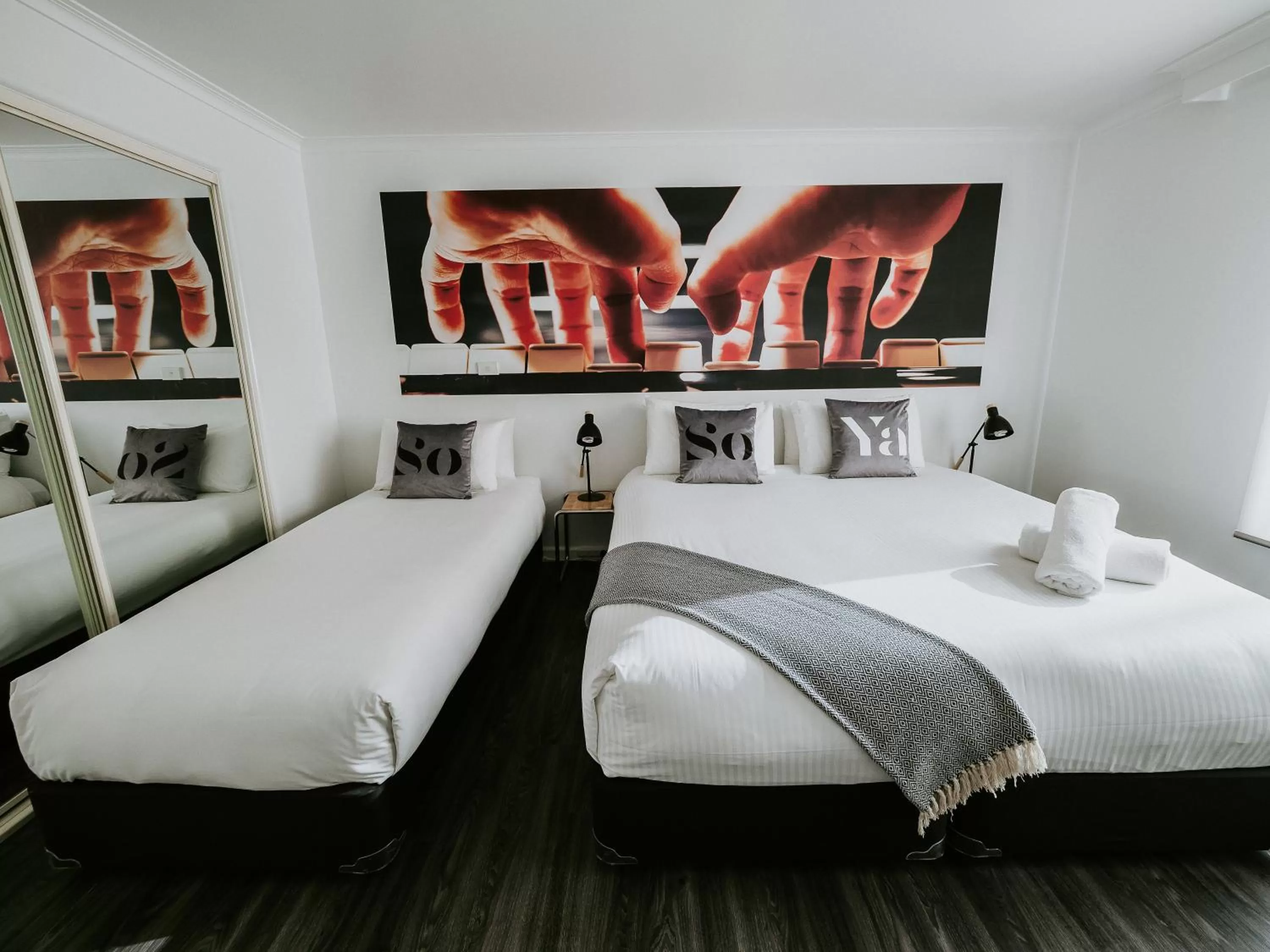 Bedroom, Bed in SoYa Apartment Hotel