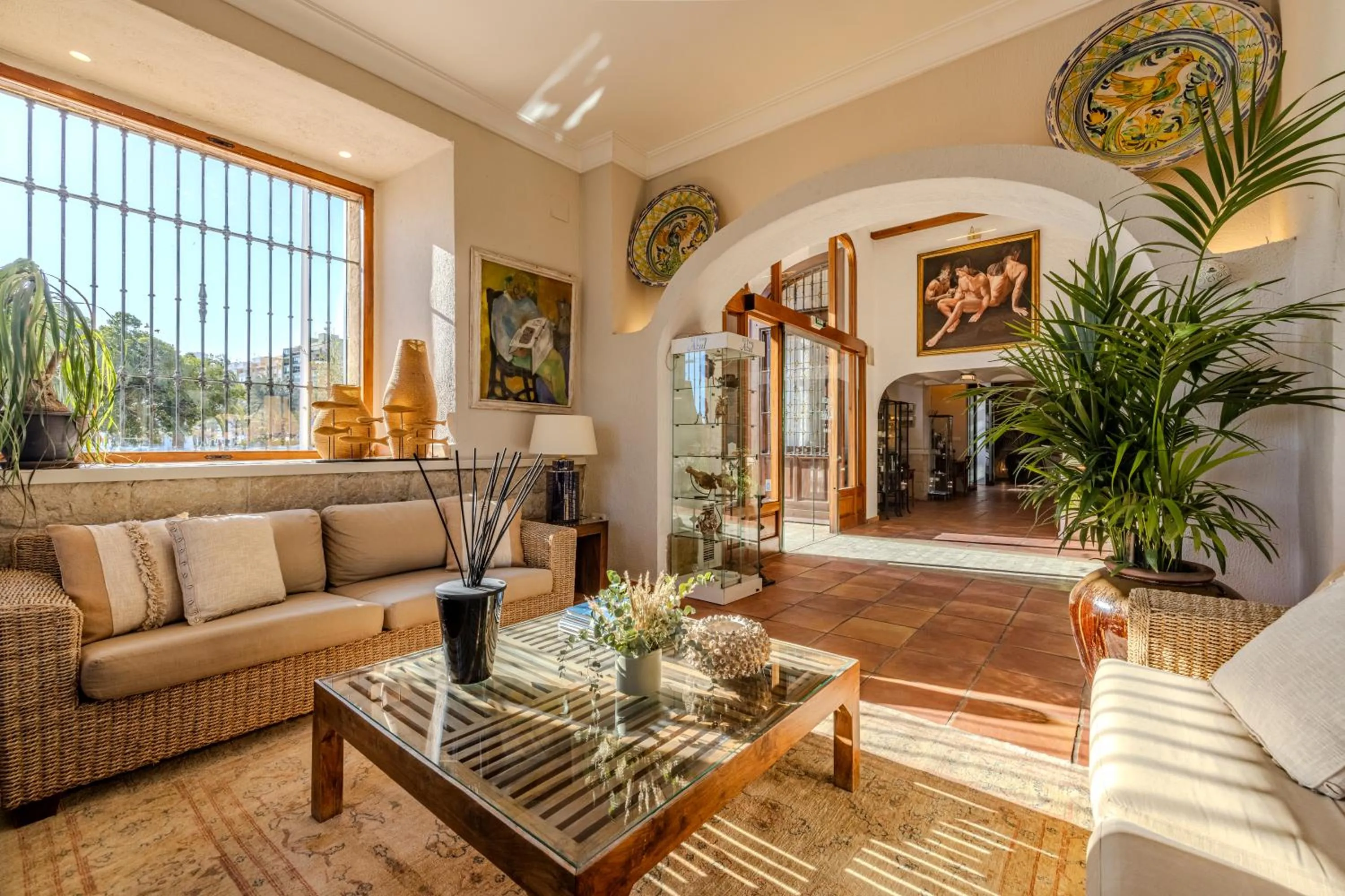 Lobby or reception in La Posada del Mar