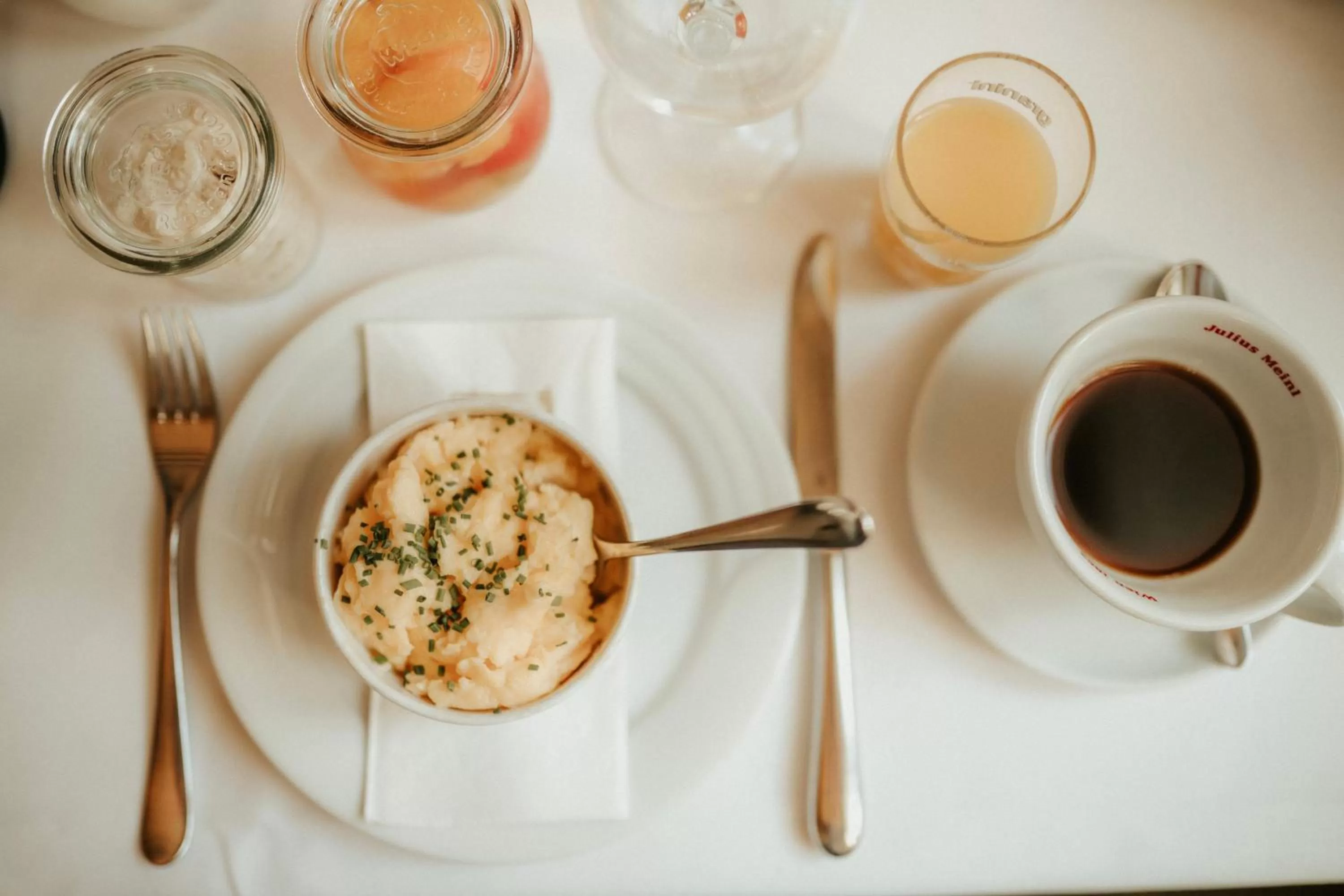 Food and drinks in Hotel Rodderhof