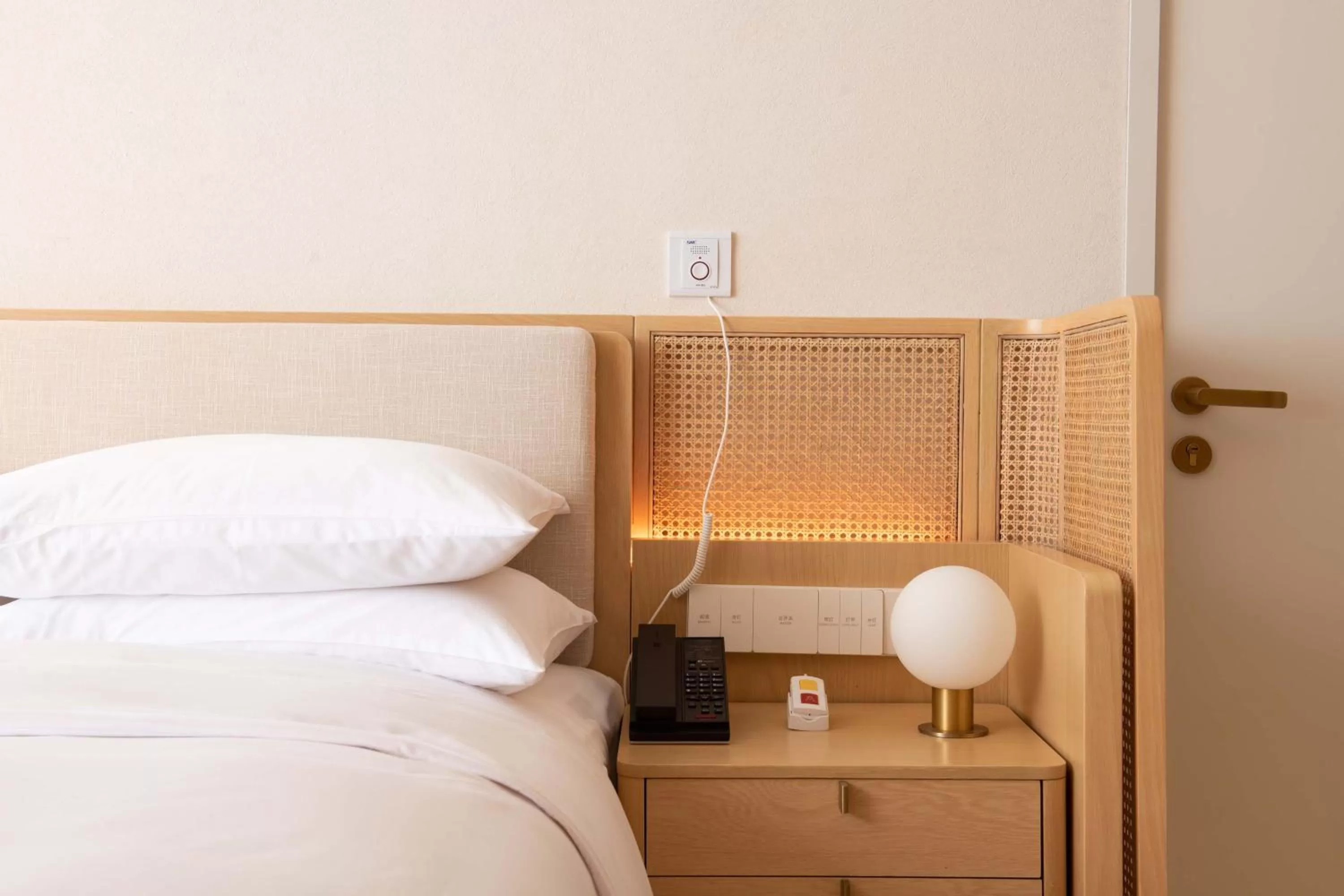 Decorative detail, Bed in The Taikang Sanya, a Tribute Portfolio Resort