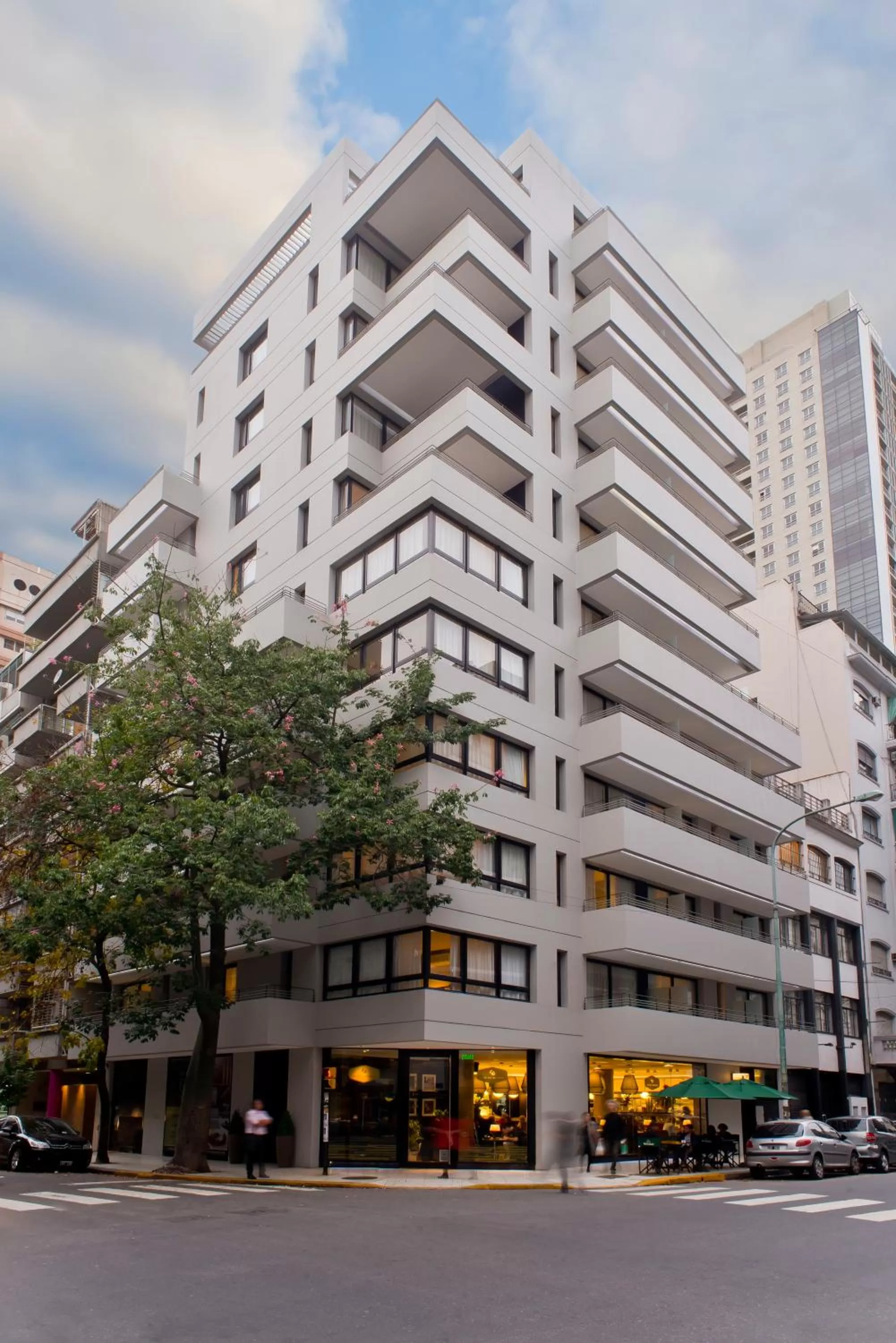 Facade/entrance in Bulnes Eco Suites