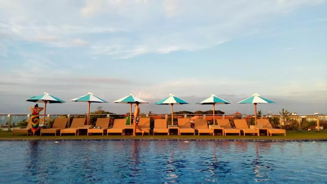 Swimming pool in Sulis Beach Hotel & Spa