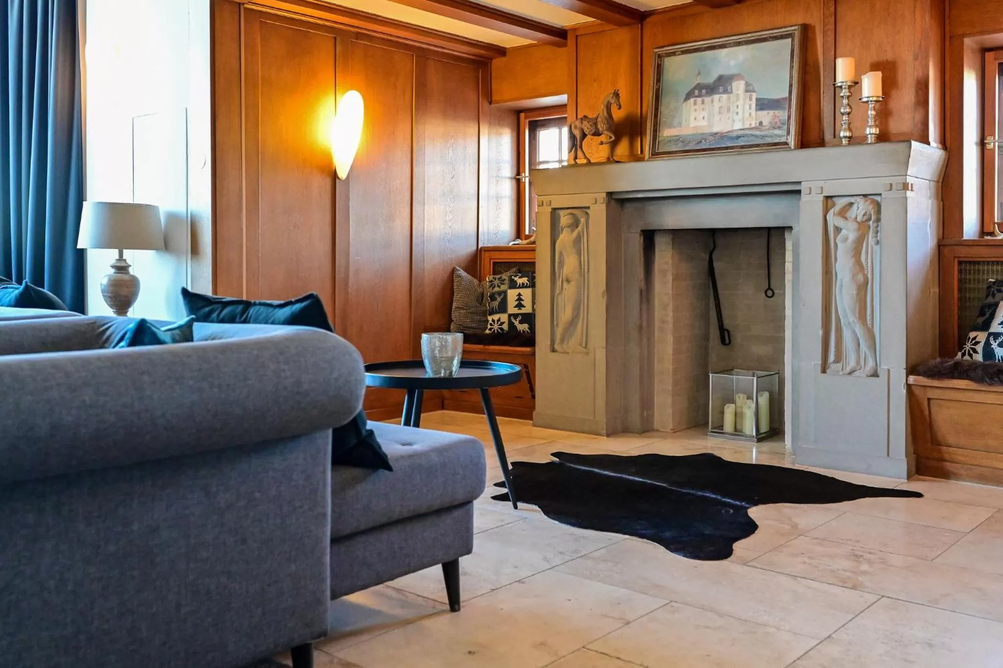 Library in Bodensee-Hotel Sonnenhof