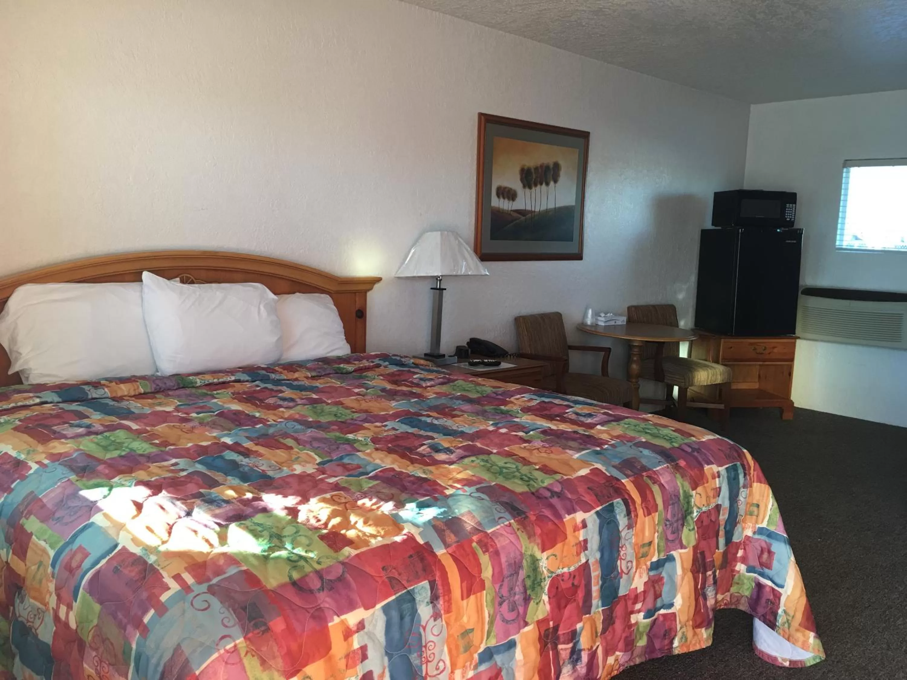 Bed in Circle S Lodge