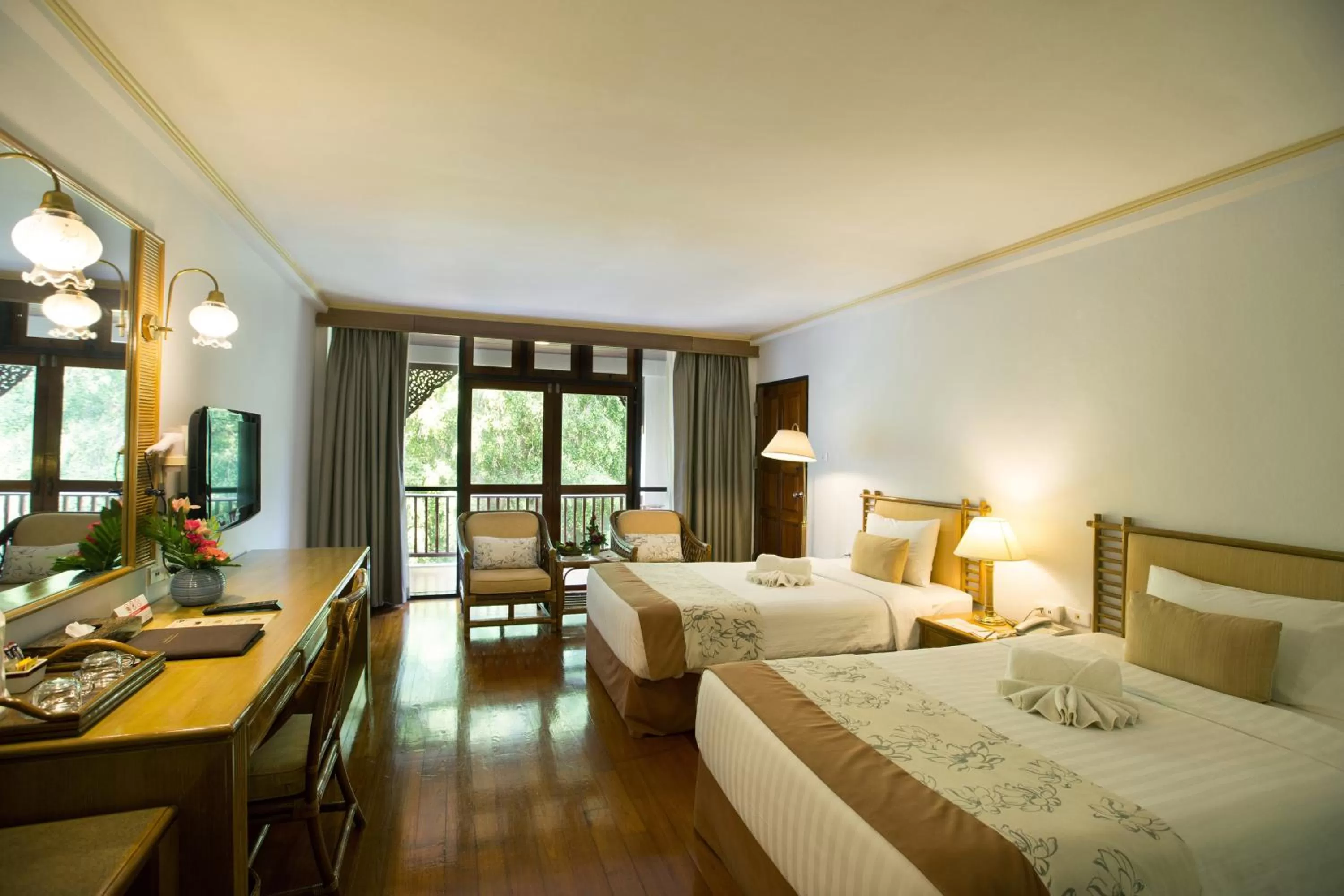 TV and multimedia, Bed in The Imperial Mae Hong Son Resort