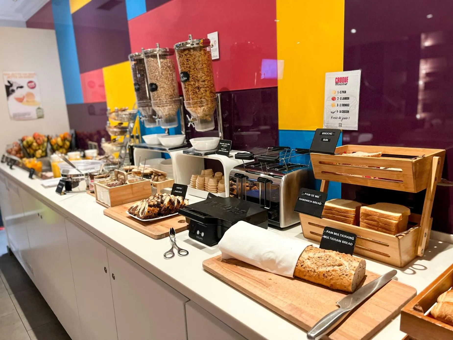 Breakfast in ibis Styles Paris Tolbiac Bibliotheque