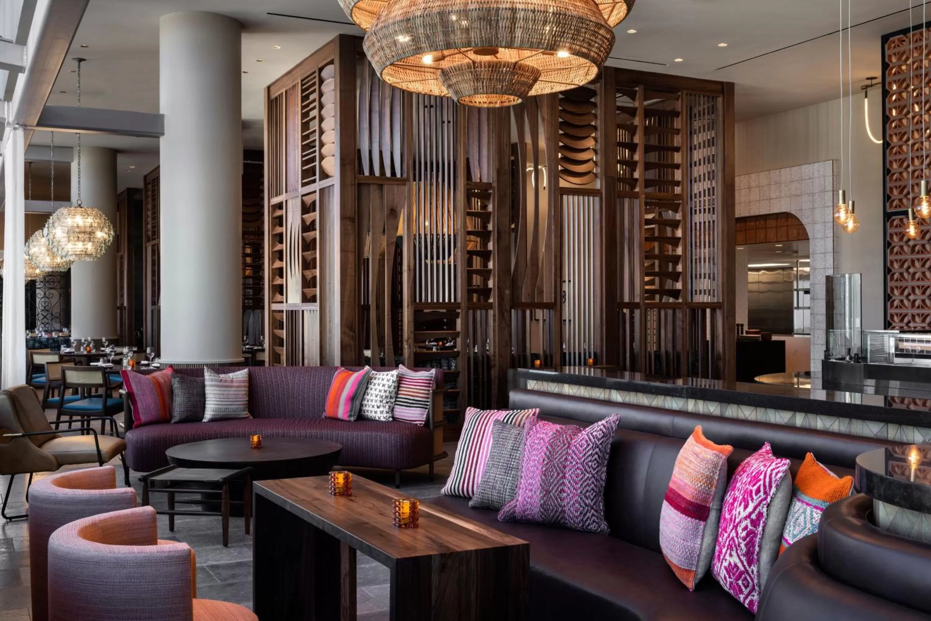 Lounge or bar in JW Marriott Los Angeles L.A. LIVE
