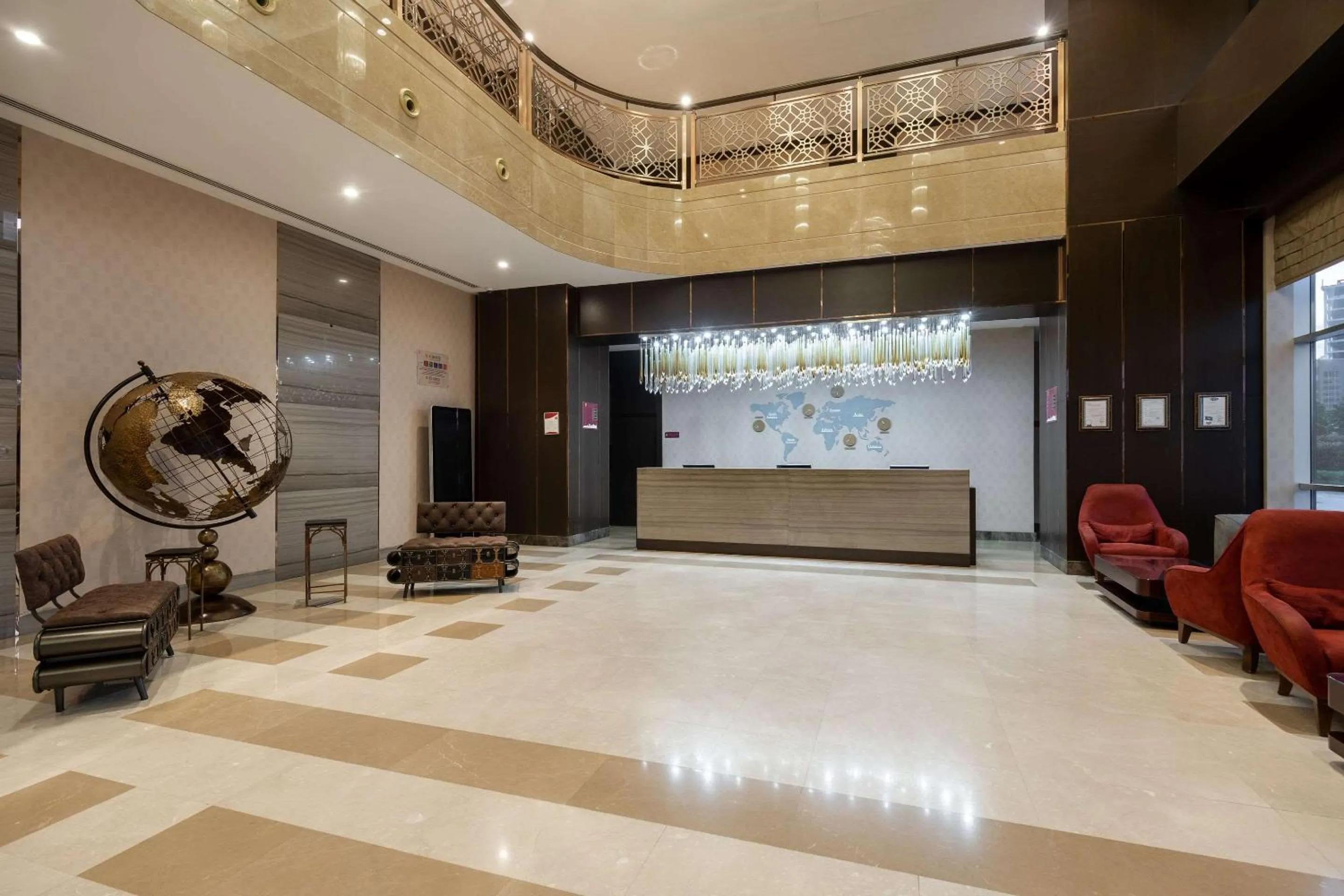 Lobby or reception in Clarion Hotel Istanbul Mahmutbey