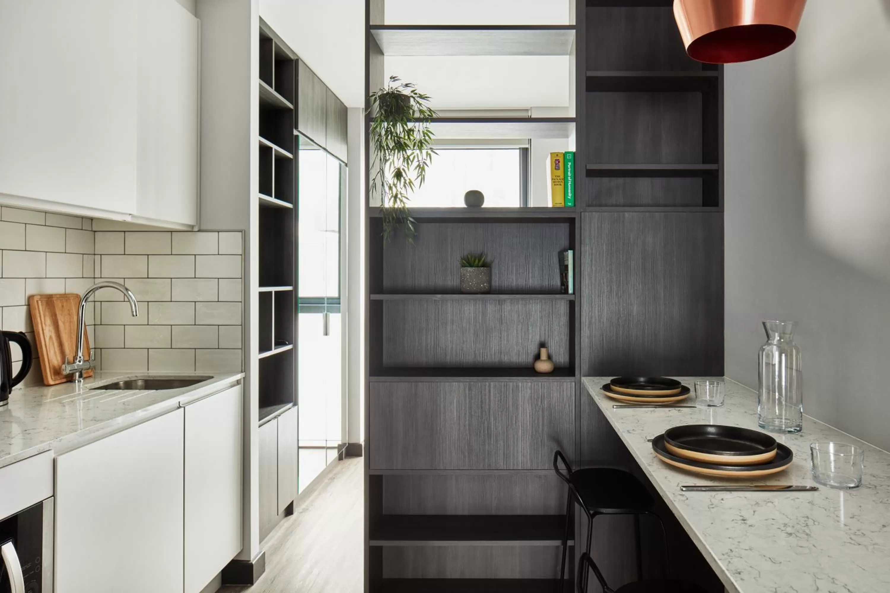 Kitchen or kitchenette in ARK Canary Wharf