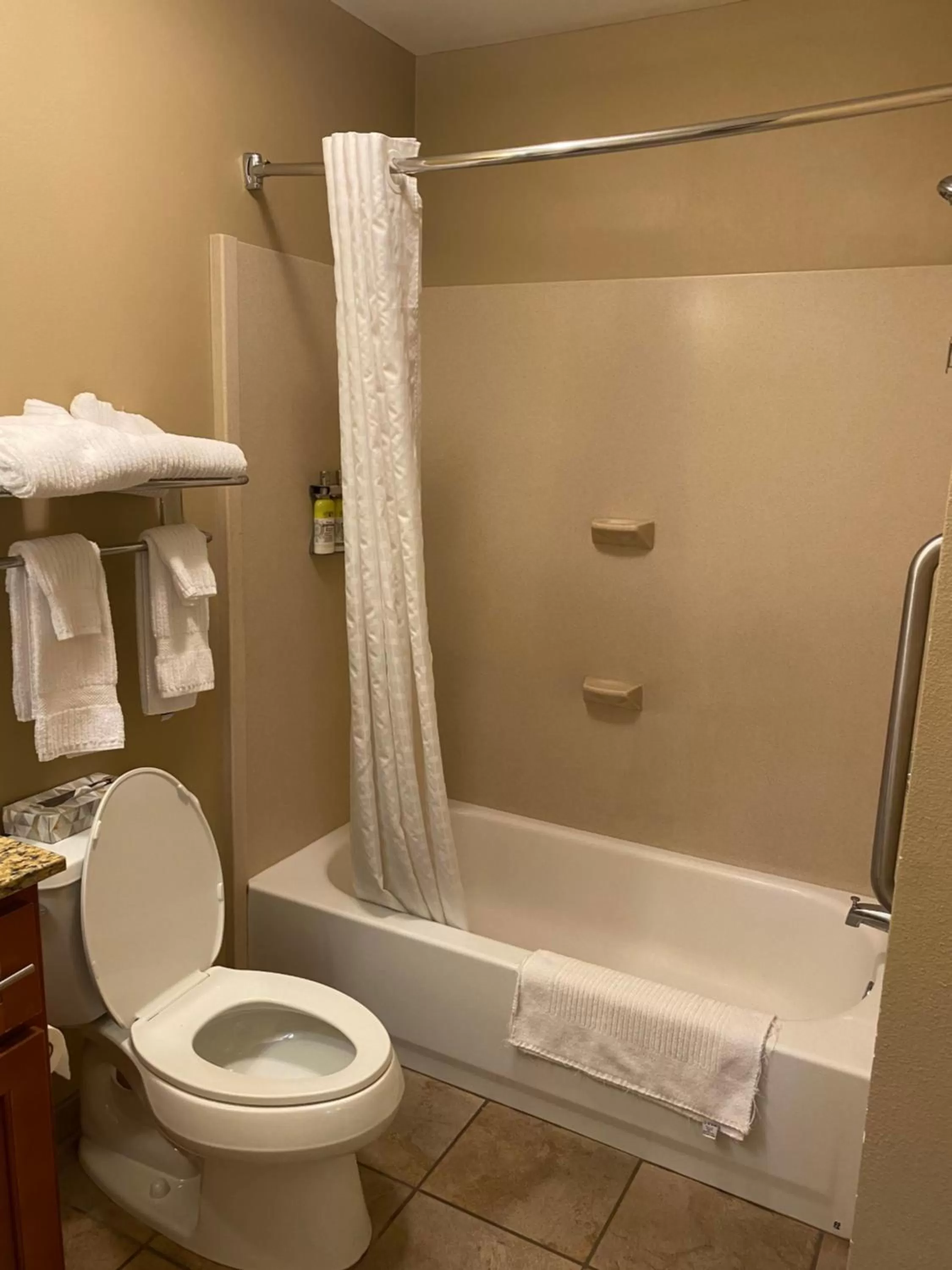 Bathroom in Candlewood Williamsport by IHG