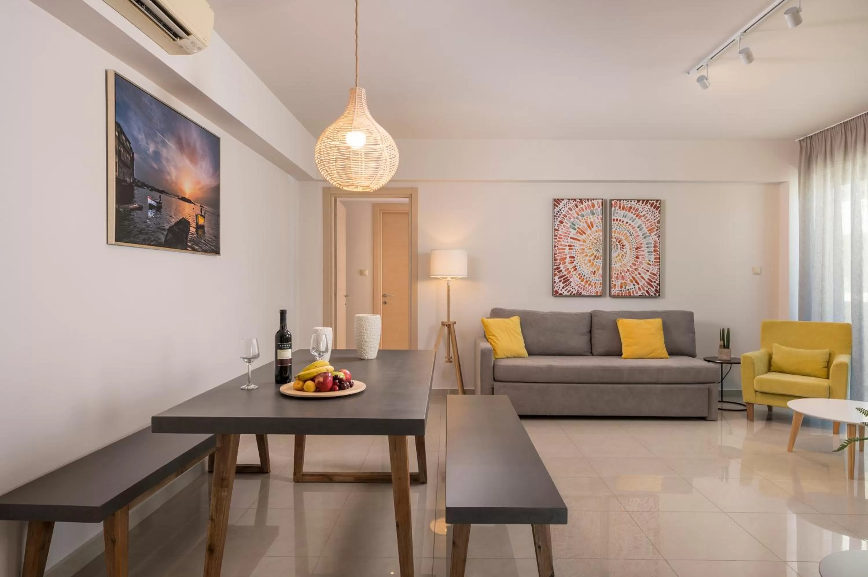 Living room in Trianon Luxury Apartments & Suites