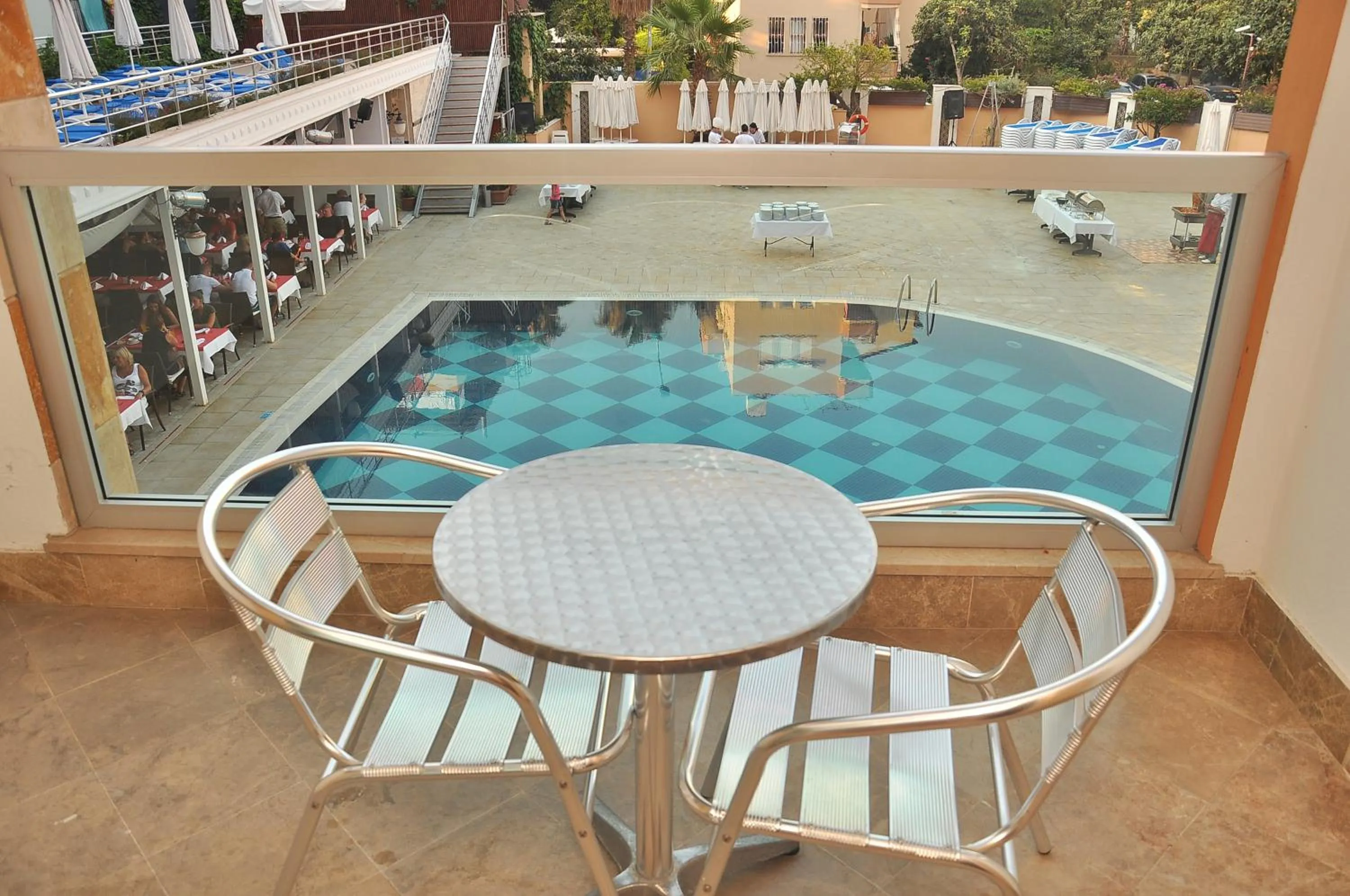Balcony/Terrace in Tac Premier Hotel & Spa