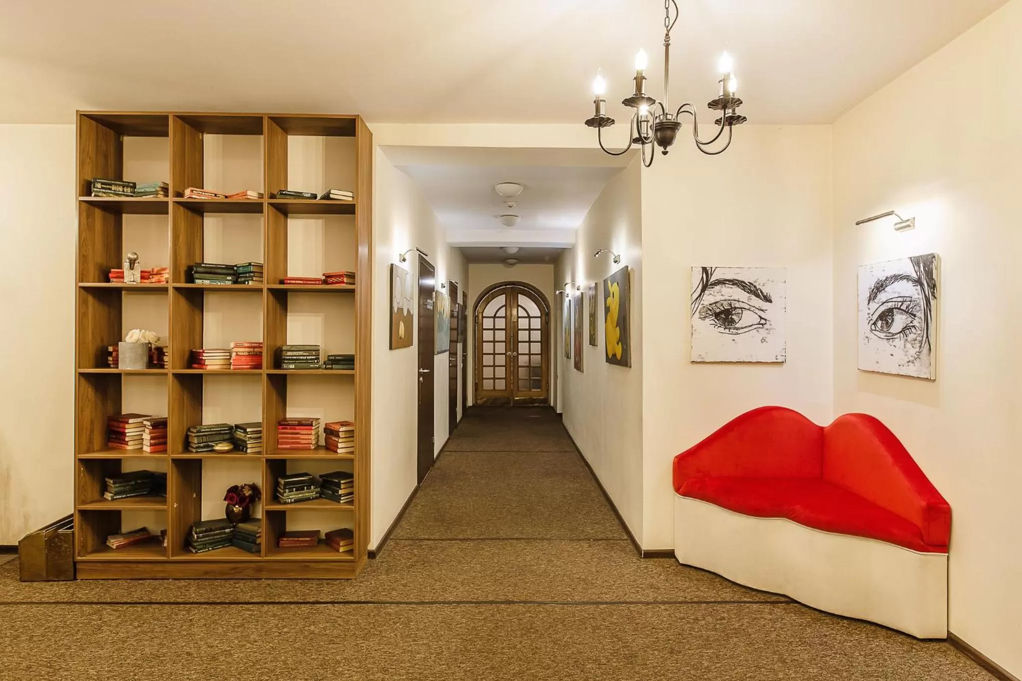 Lobby or reception in Old Town Hotel Bohema, Klaipėda