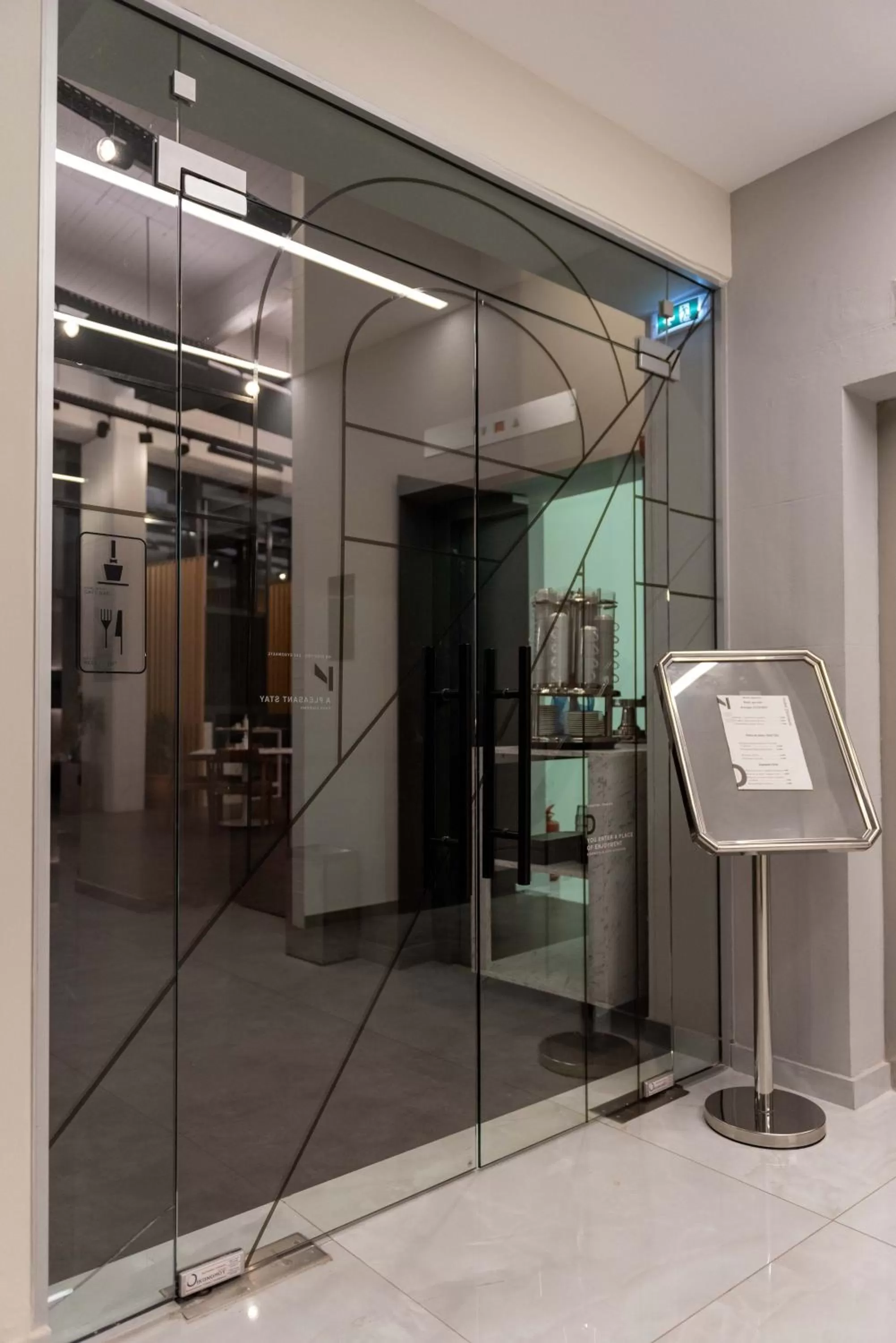 Restaurant/places to eat in Dionisos Hotel