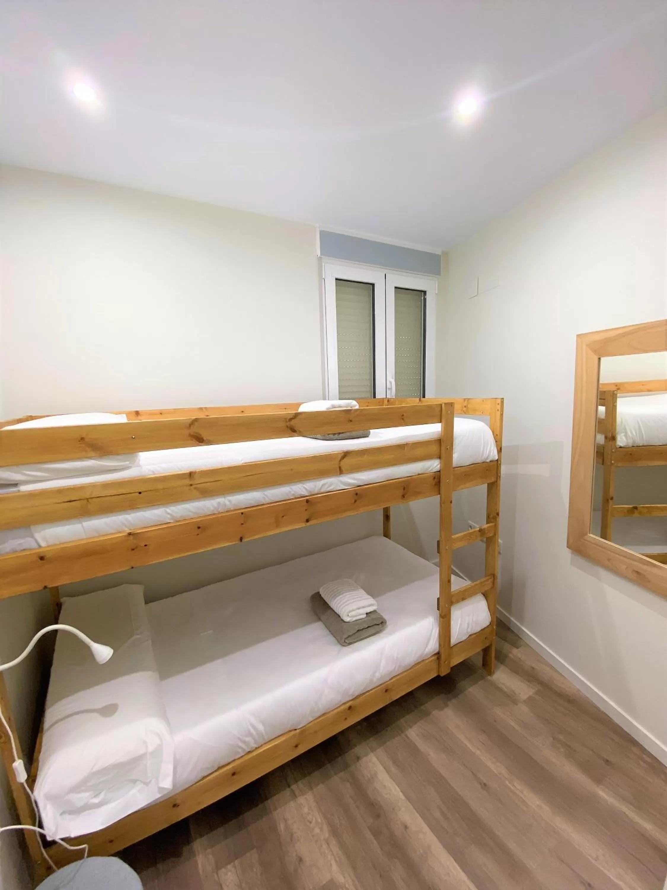 Bed in Hotel Bienvenidos Rooms Xàtiva