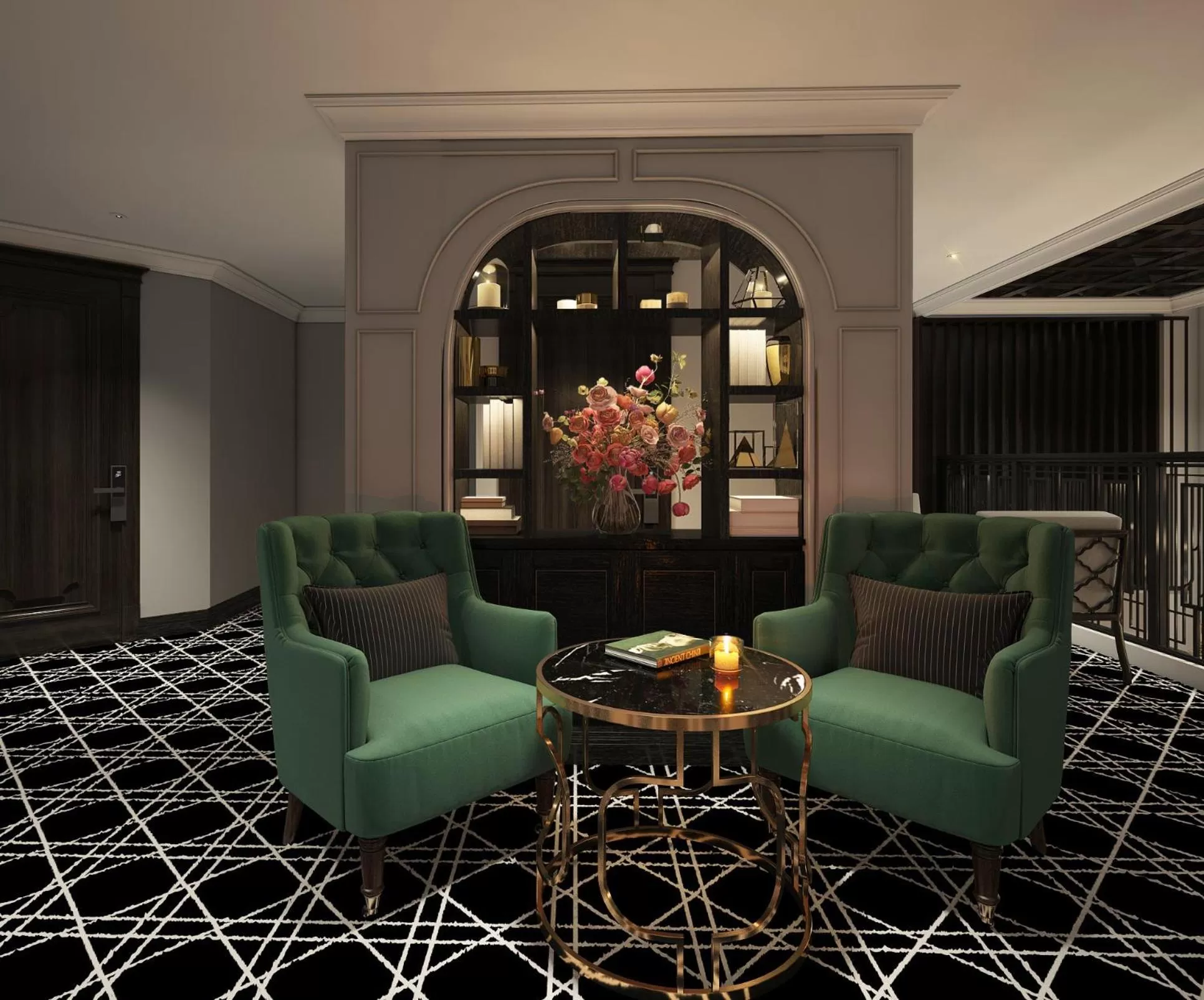 Living room in Hanoi Paradise Center Hotel & Spa