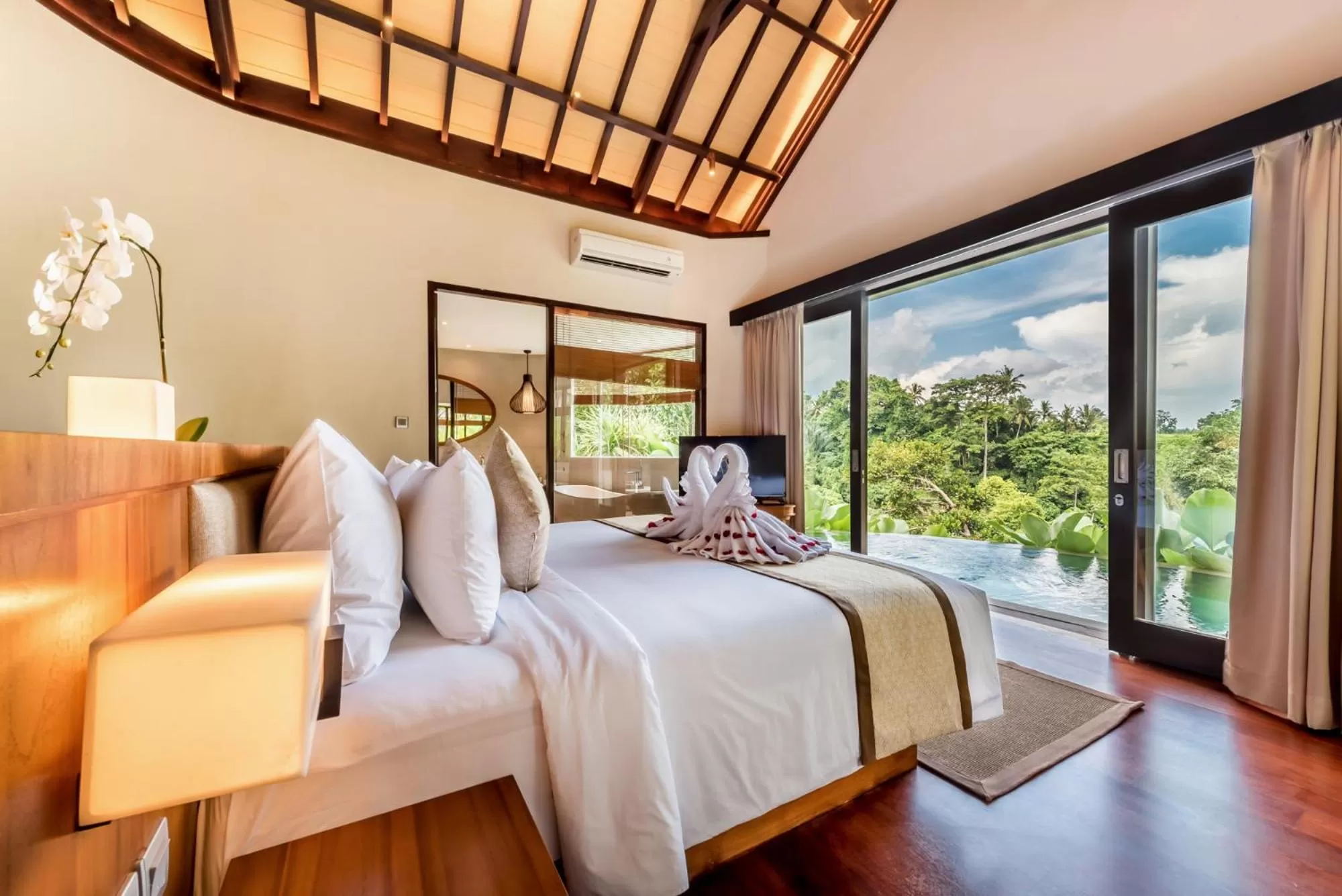 Bedroom, Bed in tanadewa Resort Ubud Bali by Cross Collection