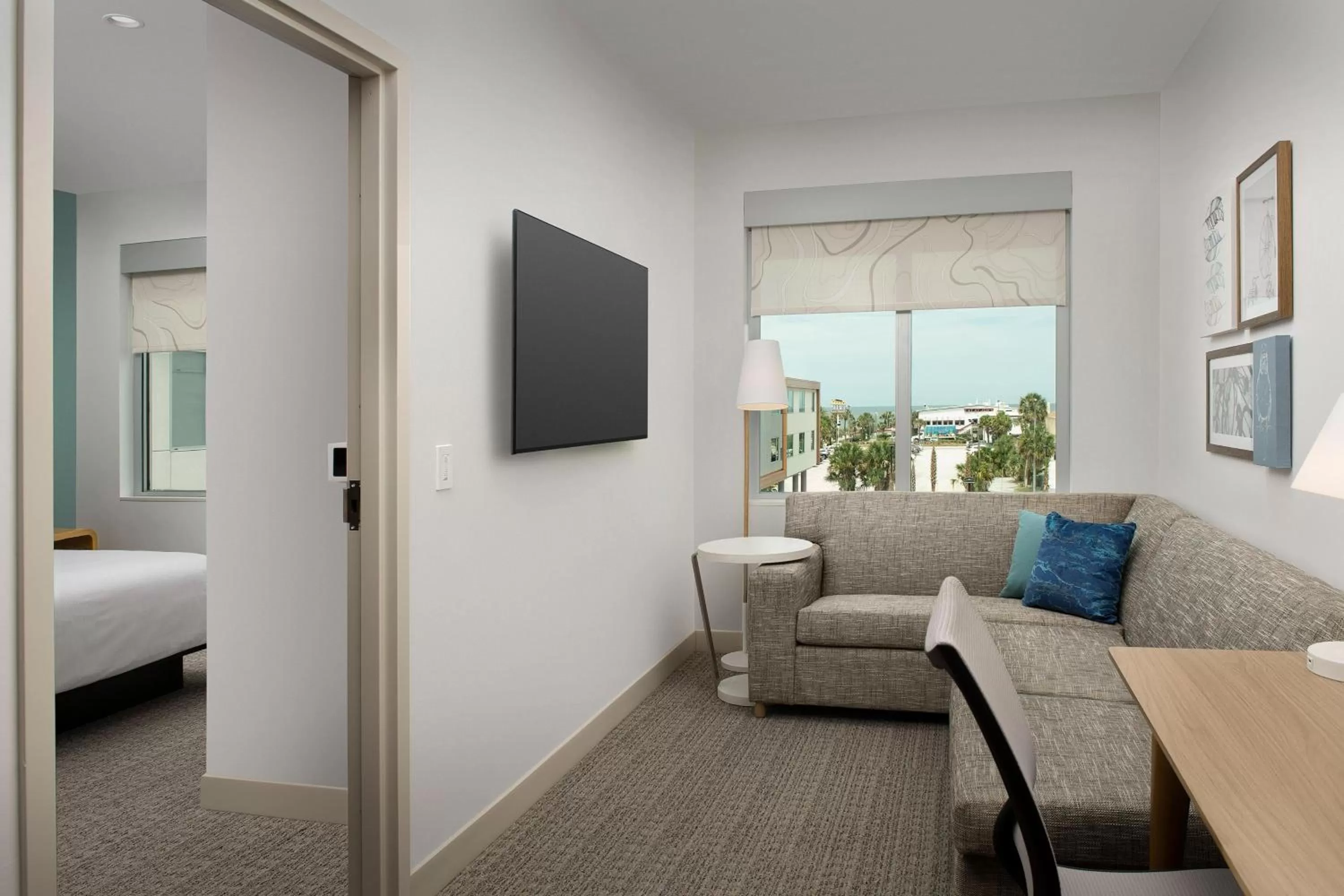 Bedroom, Bed in Element Jacksonville Beach