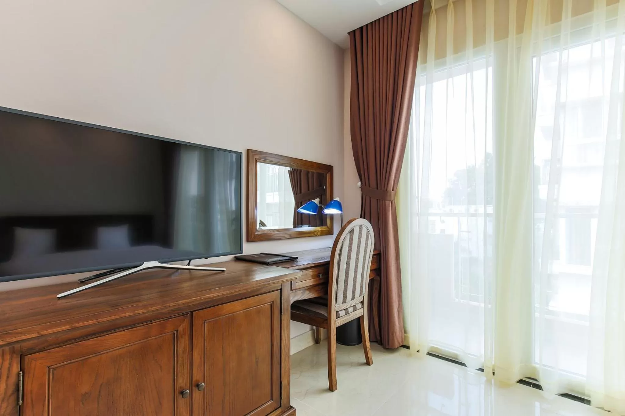 Bedroom in Hoang Lan Hotel