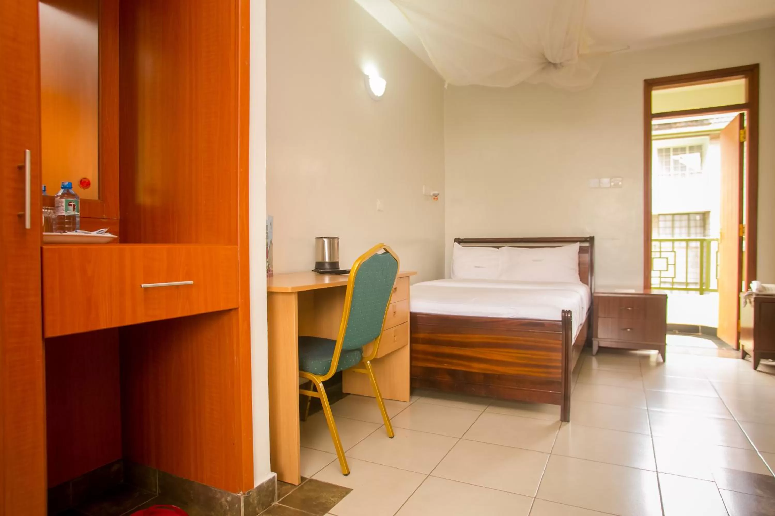 Bed in Desmond Tutu Conference Centre