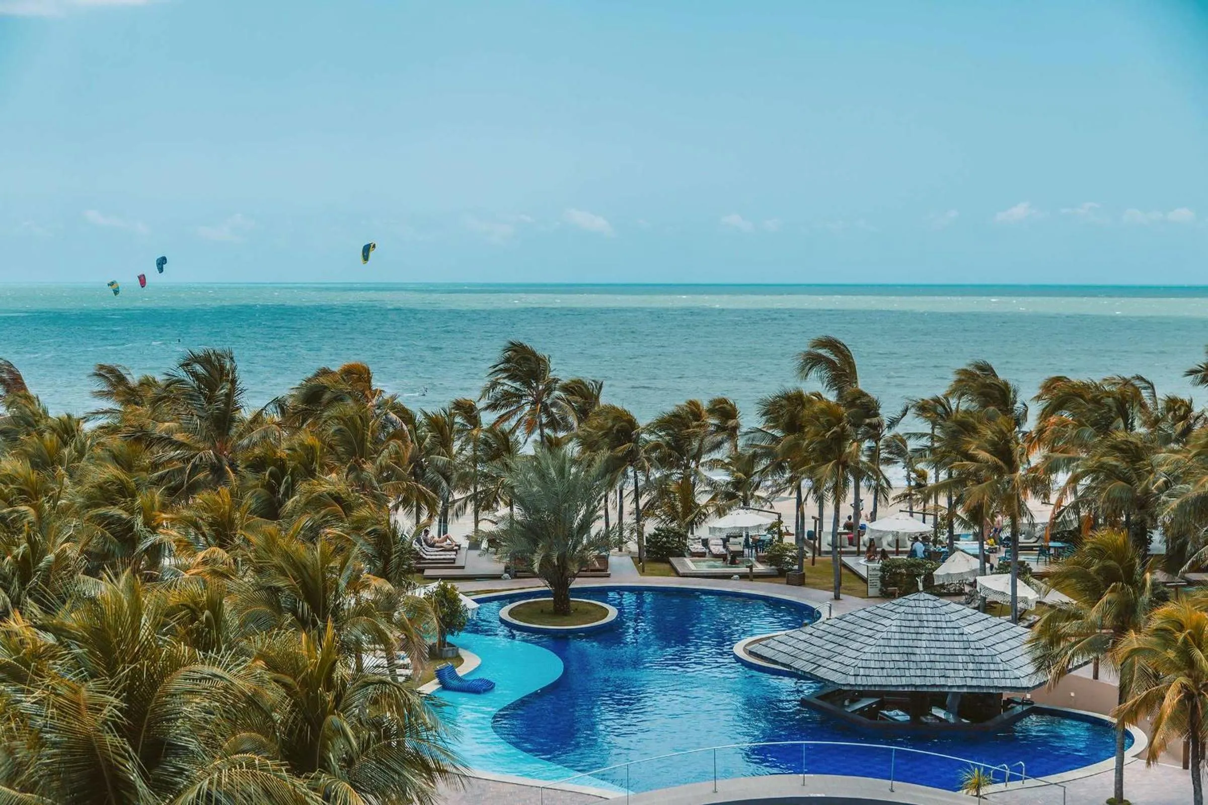 Pool view in Carmel Cumbuco Resort