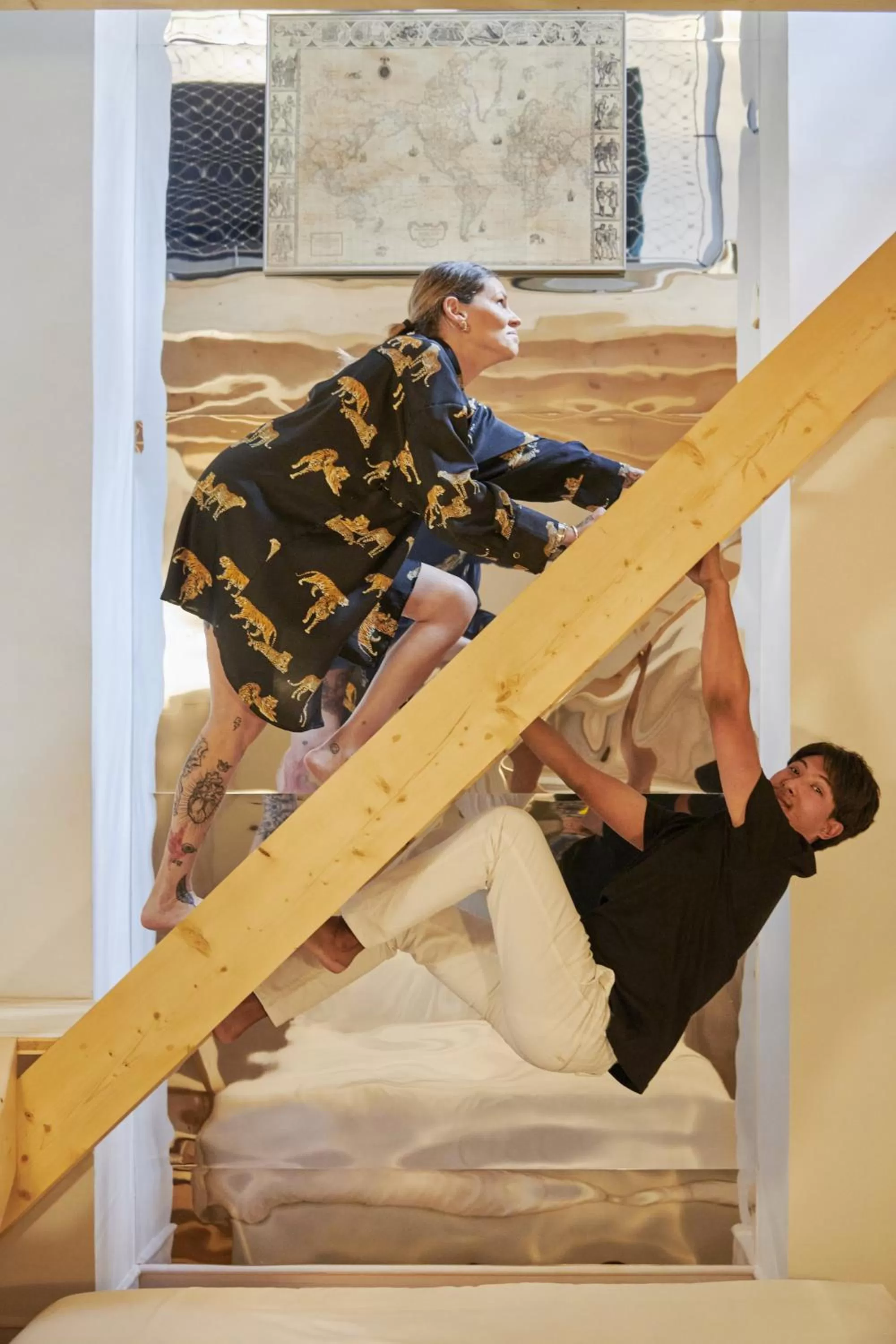 People in Cais Urban Lodge