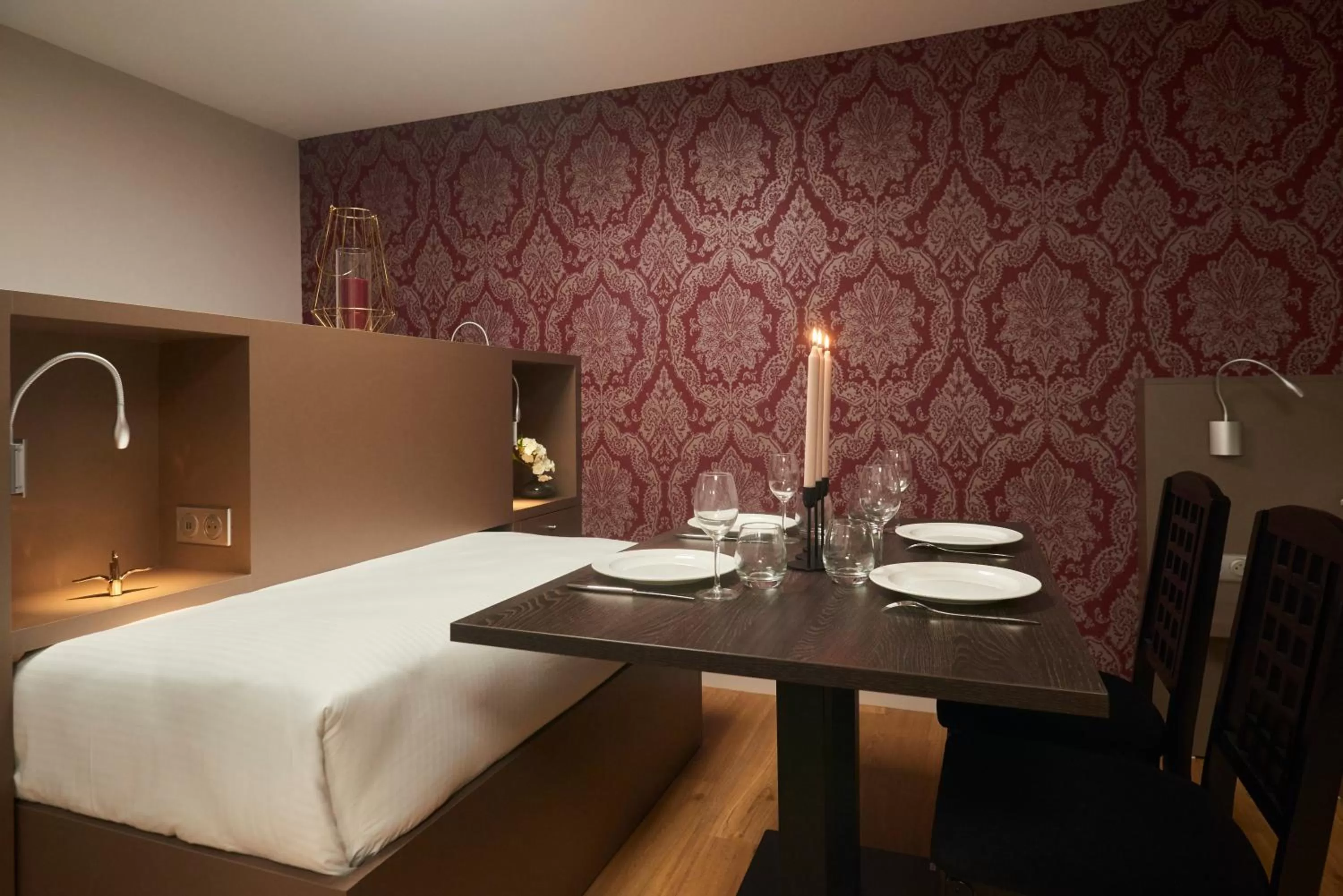 Bed in Hotel Le Petit Duquesne