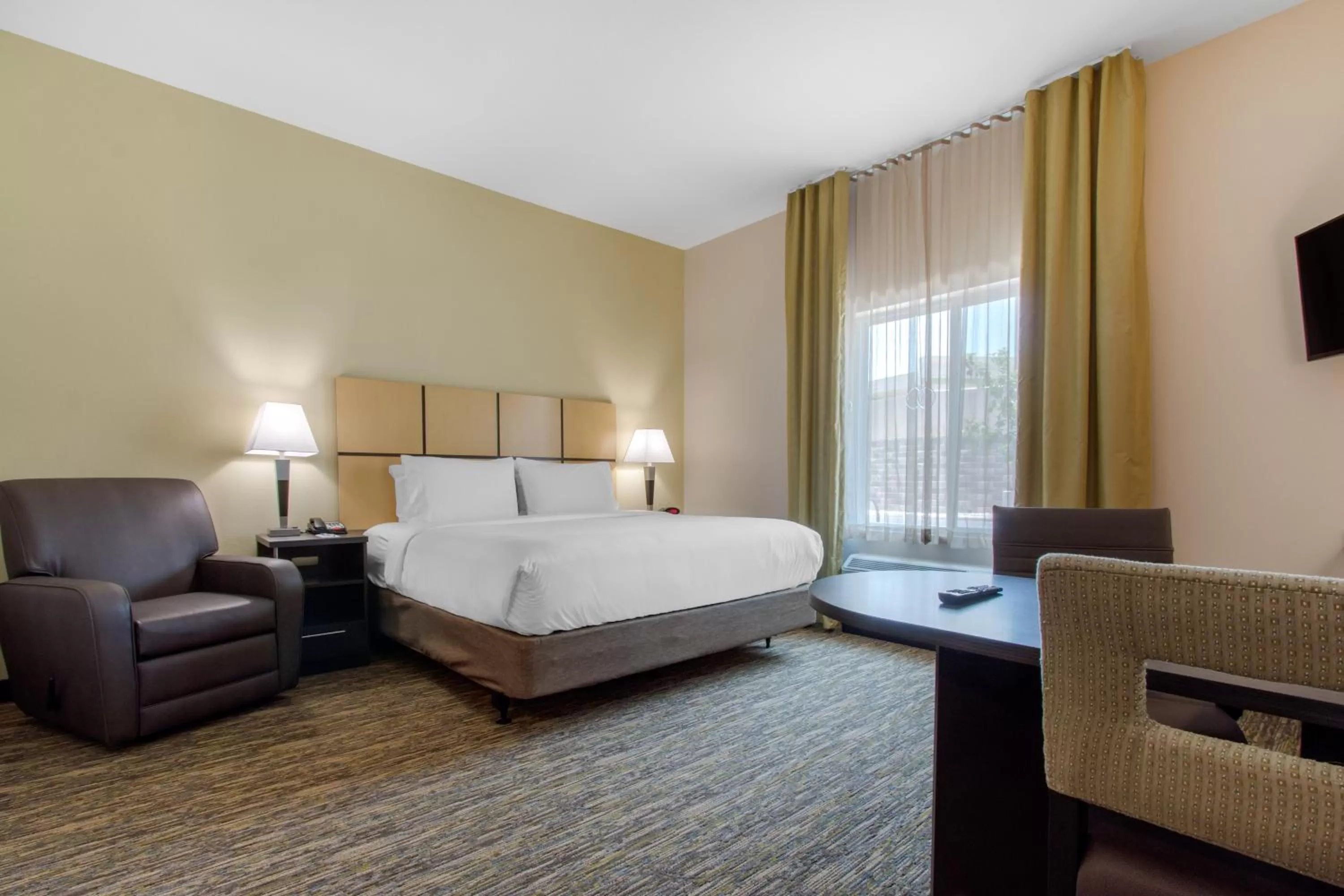 Photo of the whole room, Bed in Candlewood Suites - San Antonio Lackland AFB Area by IHG