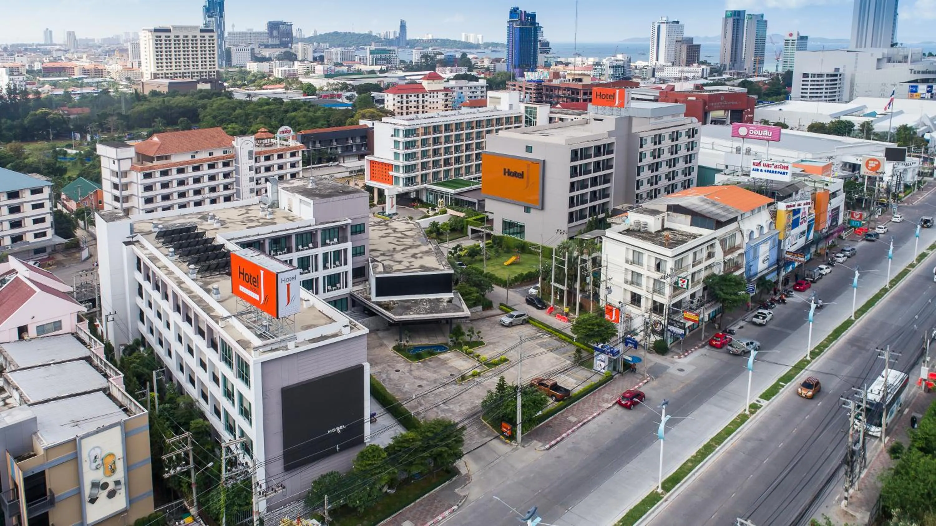Property building in J Inspired Hotel Pattaya